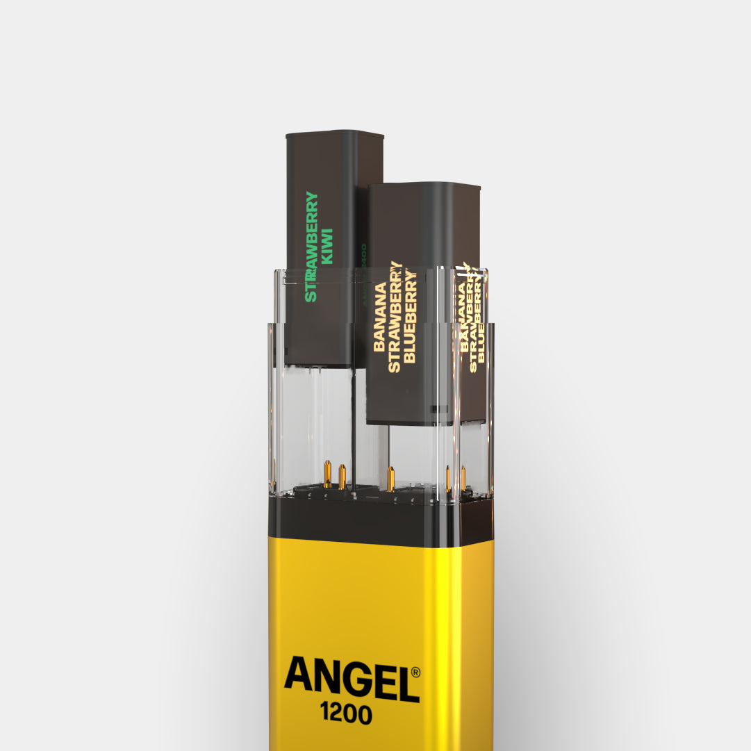 Angel 1200 Yellow Edition Pods with Vape Device