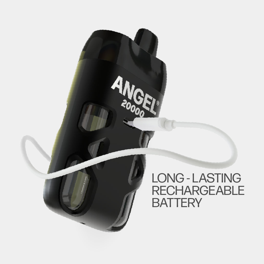 Angel 20k Durable build with Charging Cable included