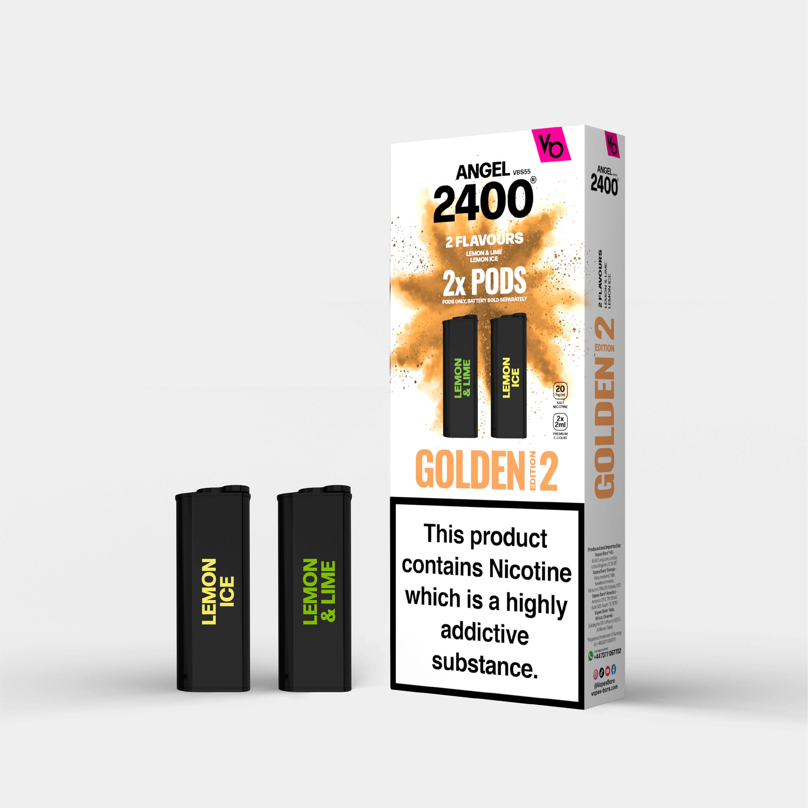 Angel 2400 Golden Edition 2, 2x 2ml Pods