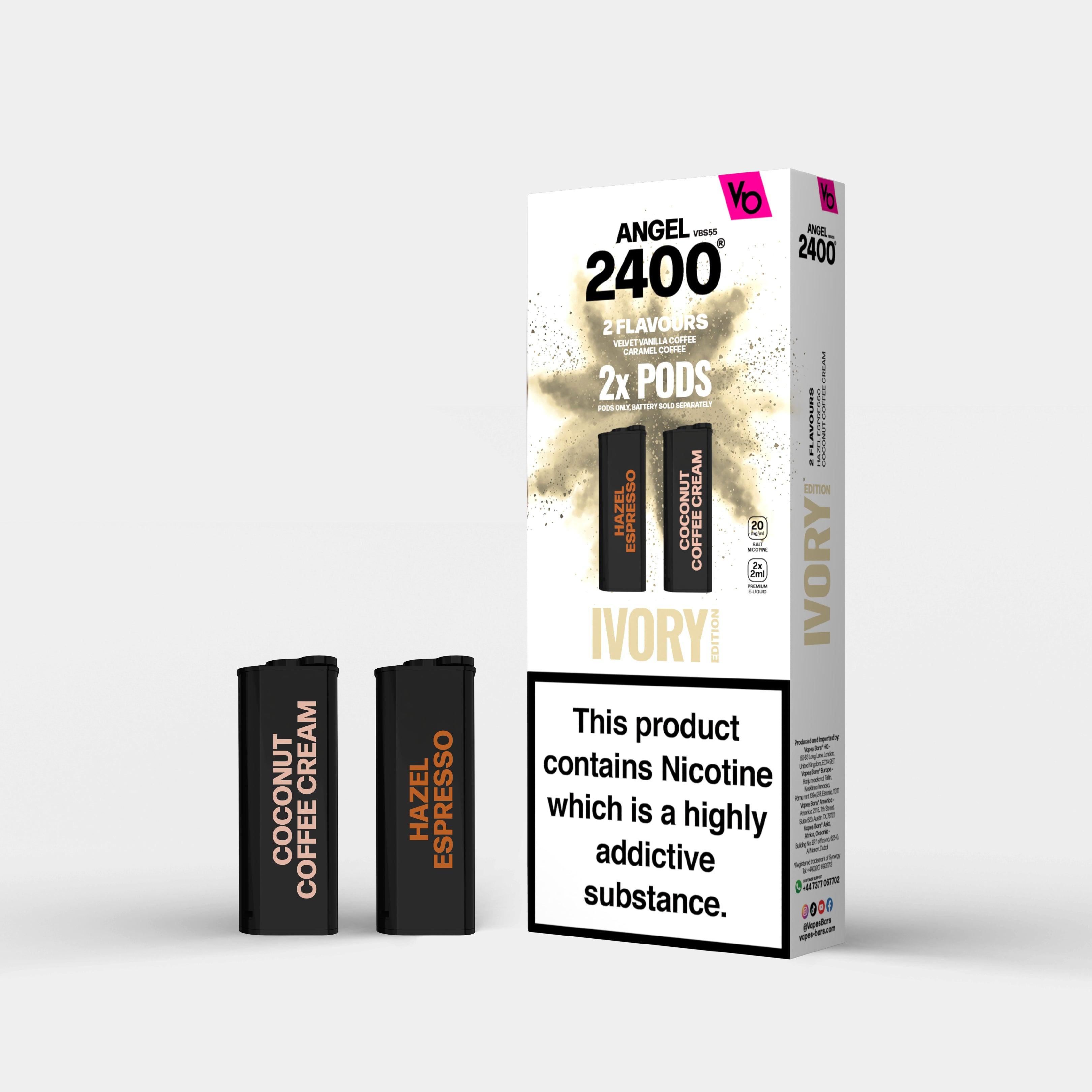 Angel 2400 Ivory Edition 1, 2x 2ml Pods