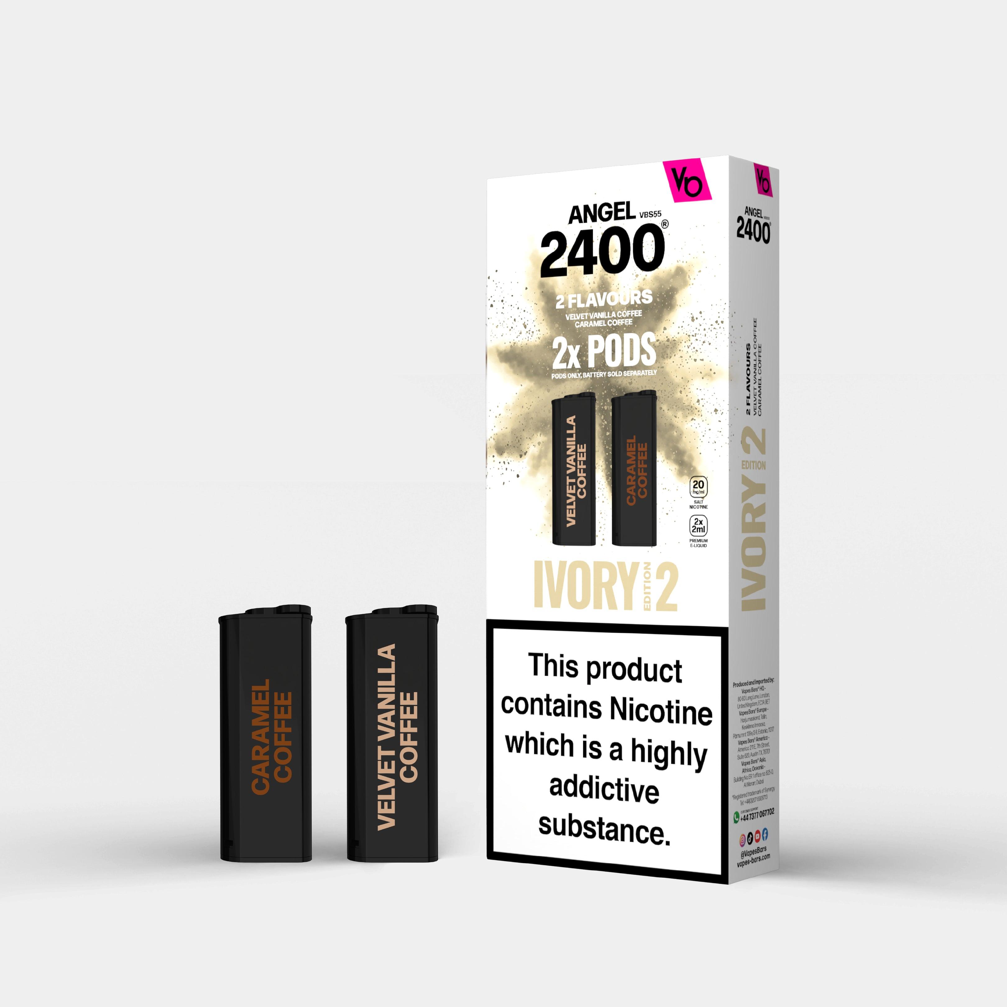 Angel 2400 Ivory Edition 2, 2x 2ml Pods