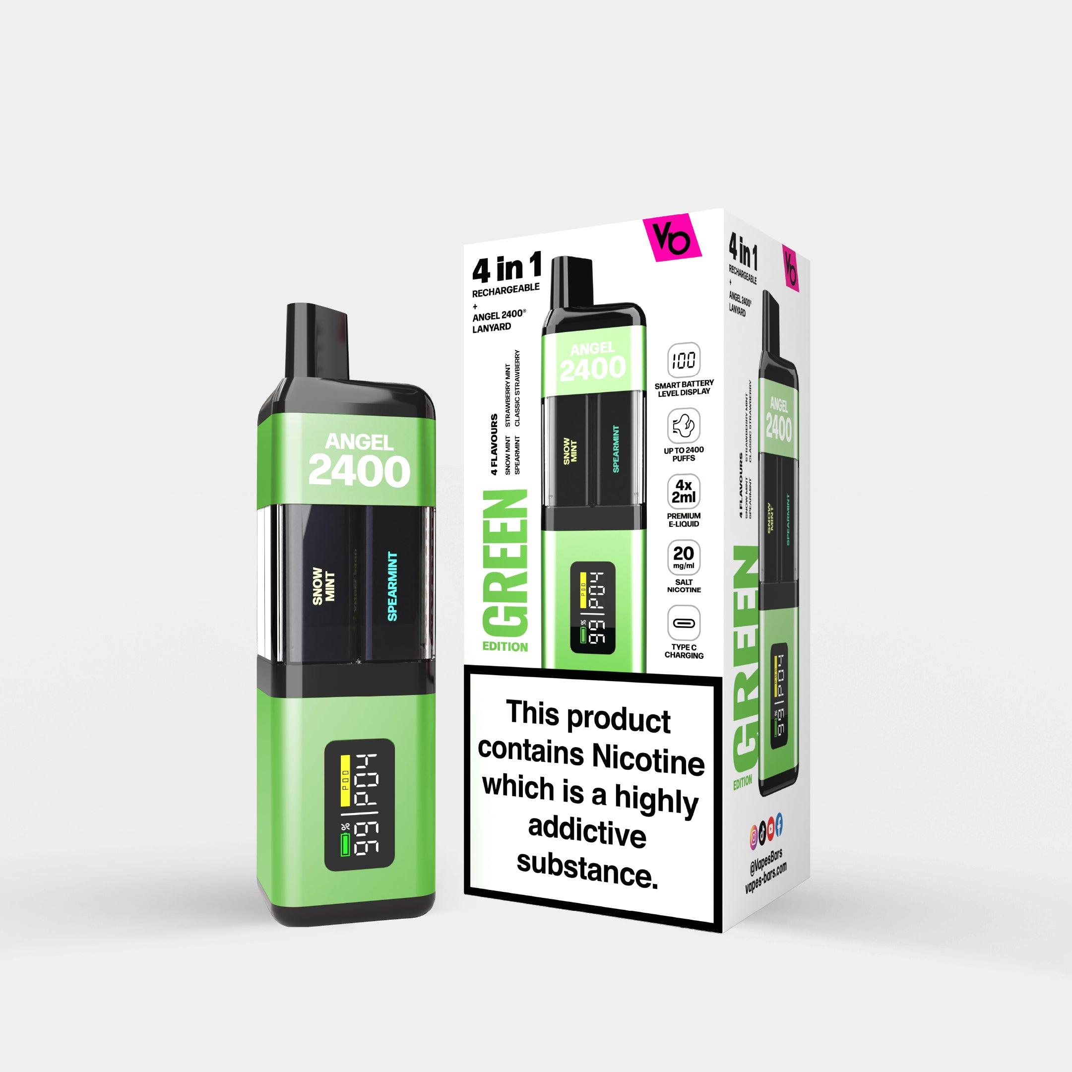 Green Edition 4 in 1 Kit - Vapes Bars®