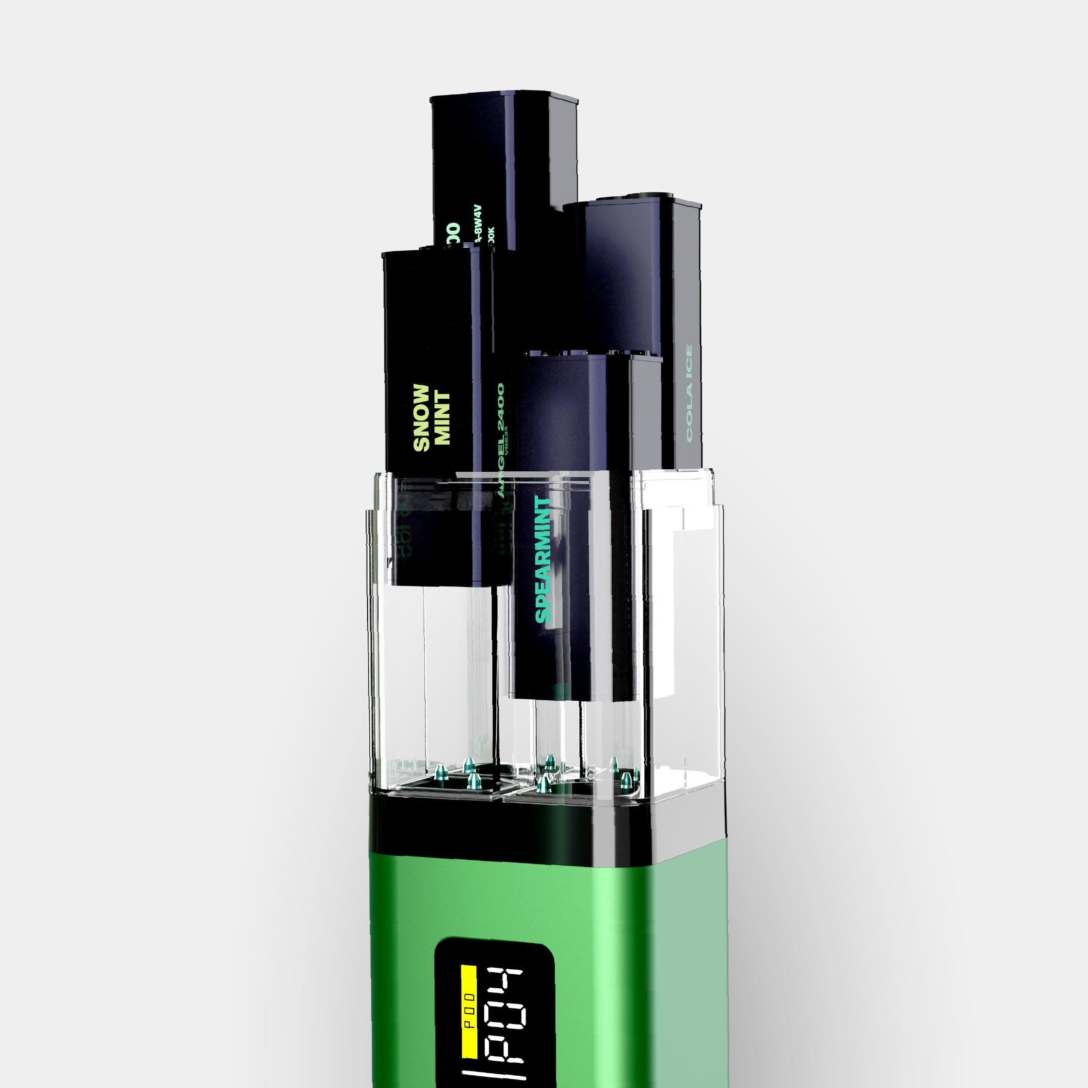 Green Edition 4 in 1 Kit - Vapes Bars®