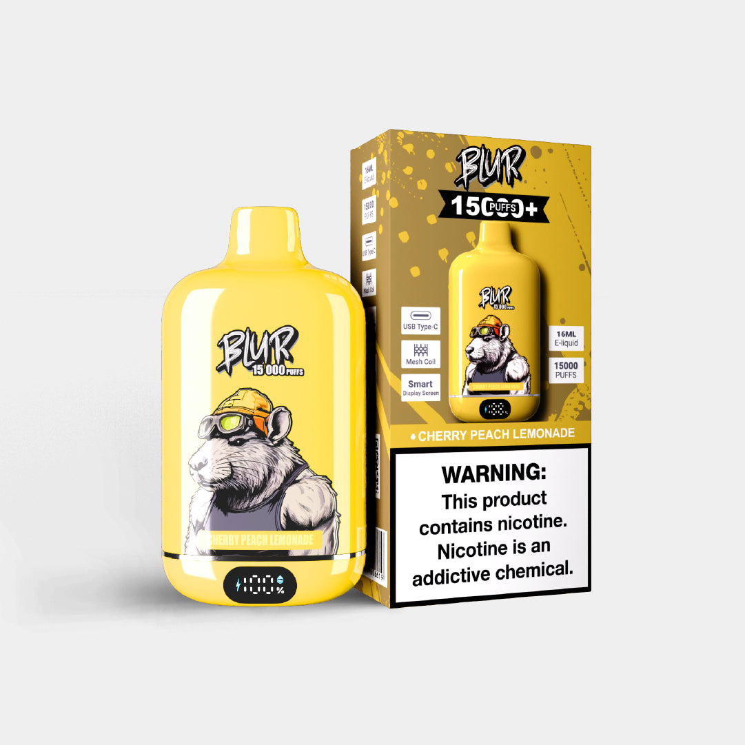 Blur 15,000 Cherry Peach Lemonade | Vapes Bars Blur 15,000 Cherry Peach Lemonade | Vapes Bars