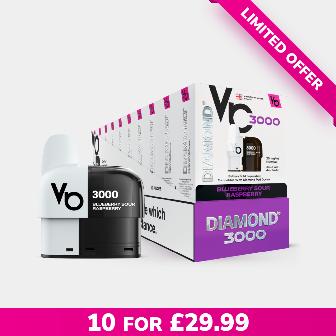 Blueberry Sour Raspberry 10 FOR £29.99
