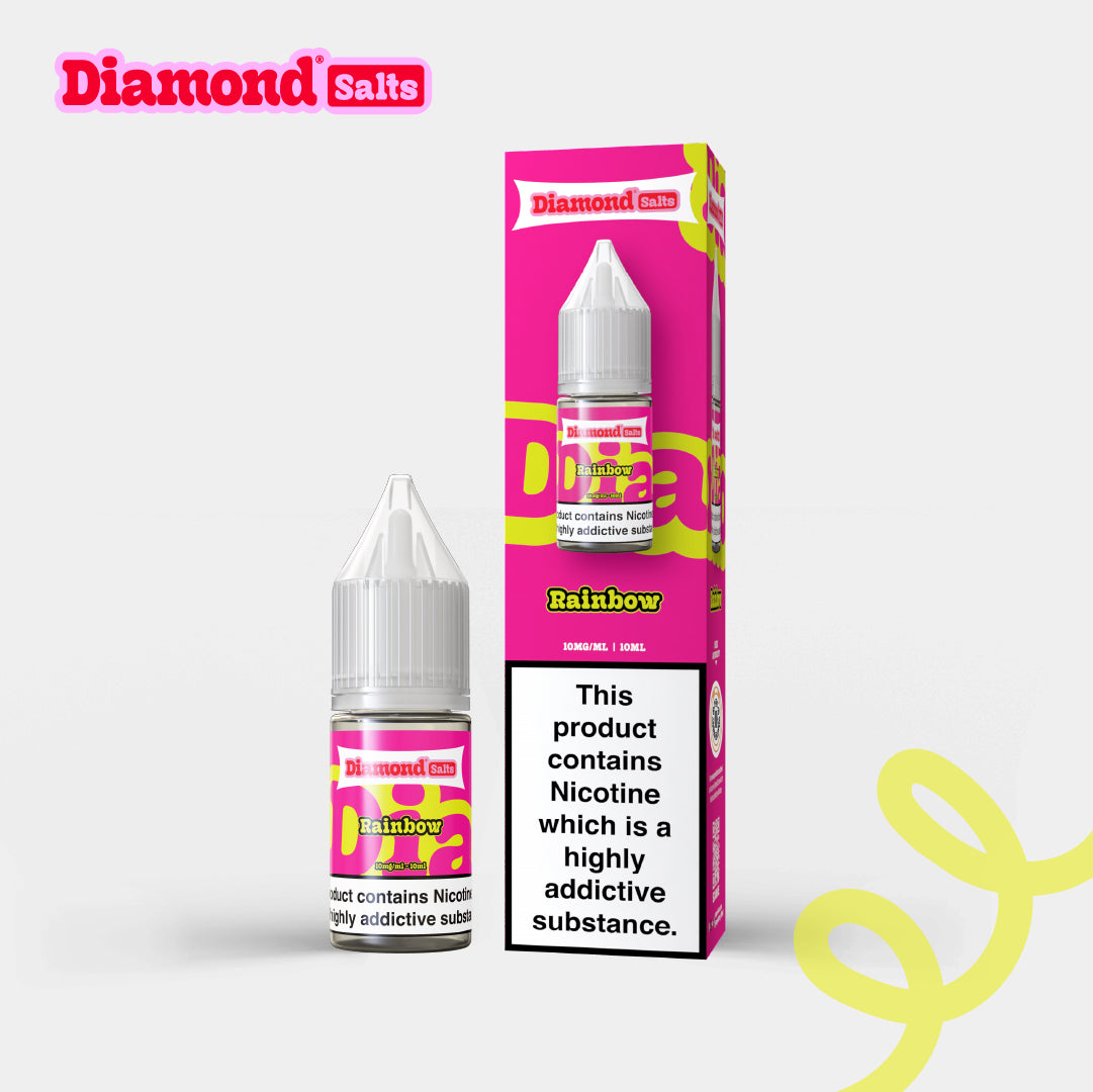 starburst vape juice Diamond® Salts Rainbow 10ml E-Liquid