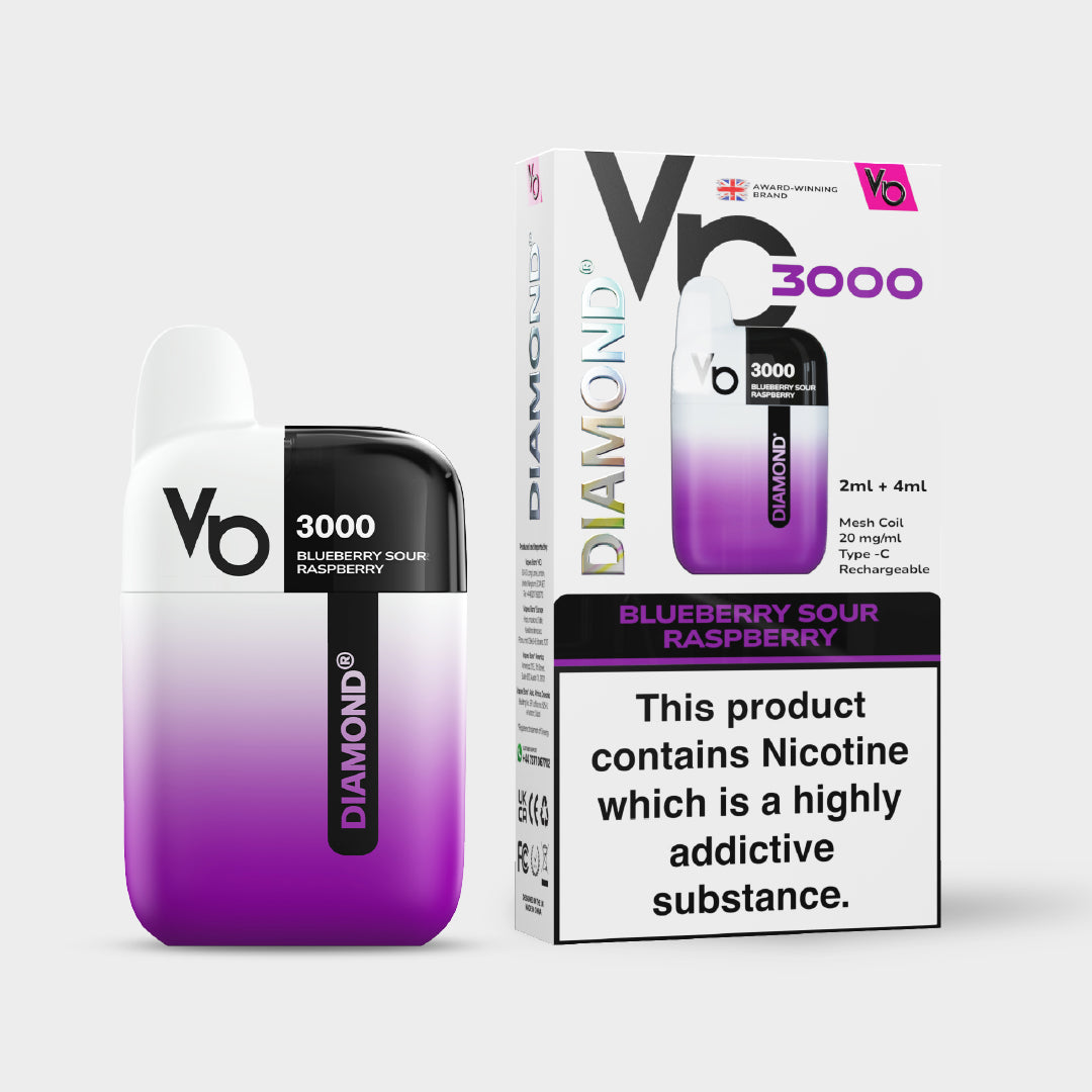 Blueberry Sour Raspberry | Diamond 3000 KIT Vapes Bars Blueberry Sour Raspberry | Diamond 3000 KIT Vapes Bars