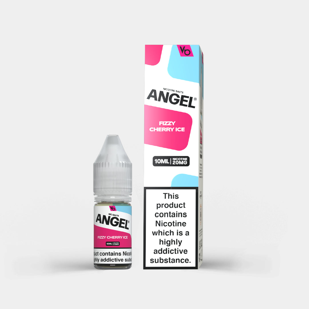 Angel Nic Salts Fizzy Cherry Ice with packaging