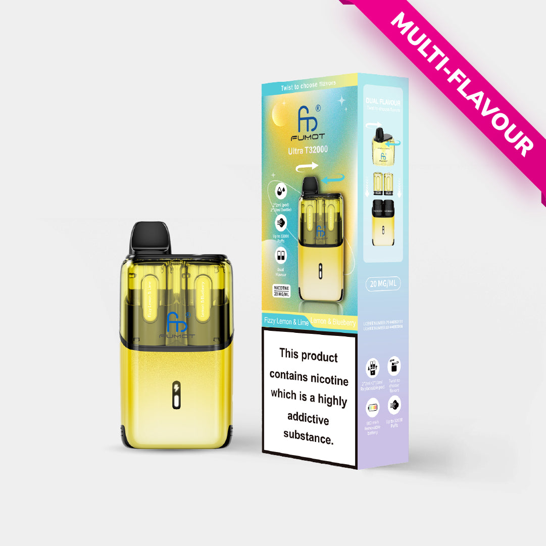 Fizzy Lemon & Lime | Lemon & Blueberry