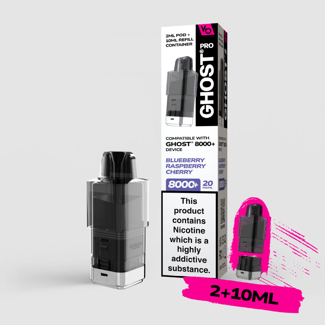 Blueberry Raspberry Cherry 2ML+10ML Pods