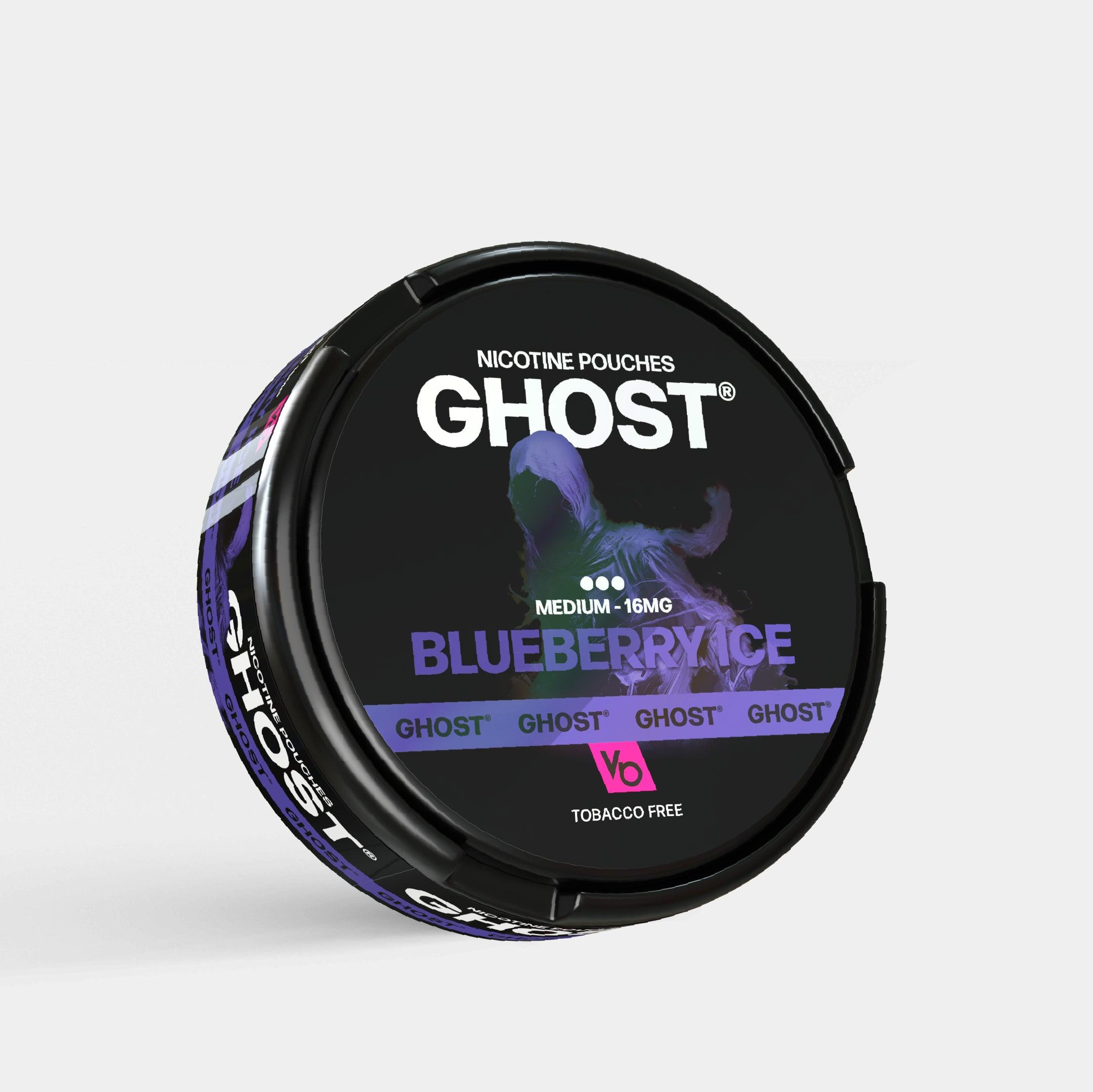 Ghost Blueberry Ice 16mg Nicotine Pouches