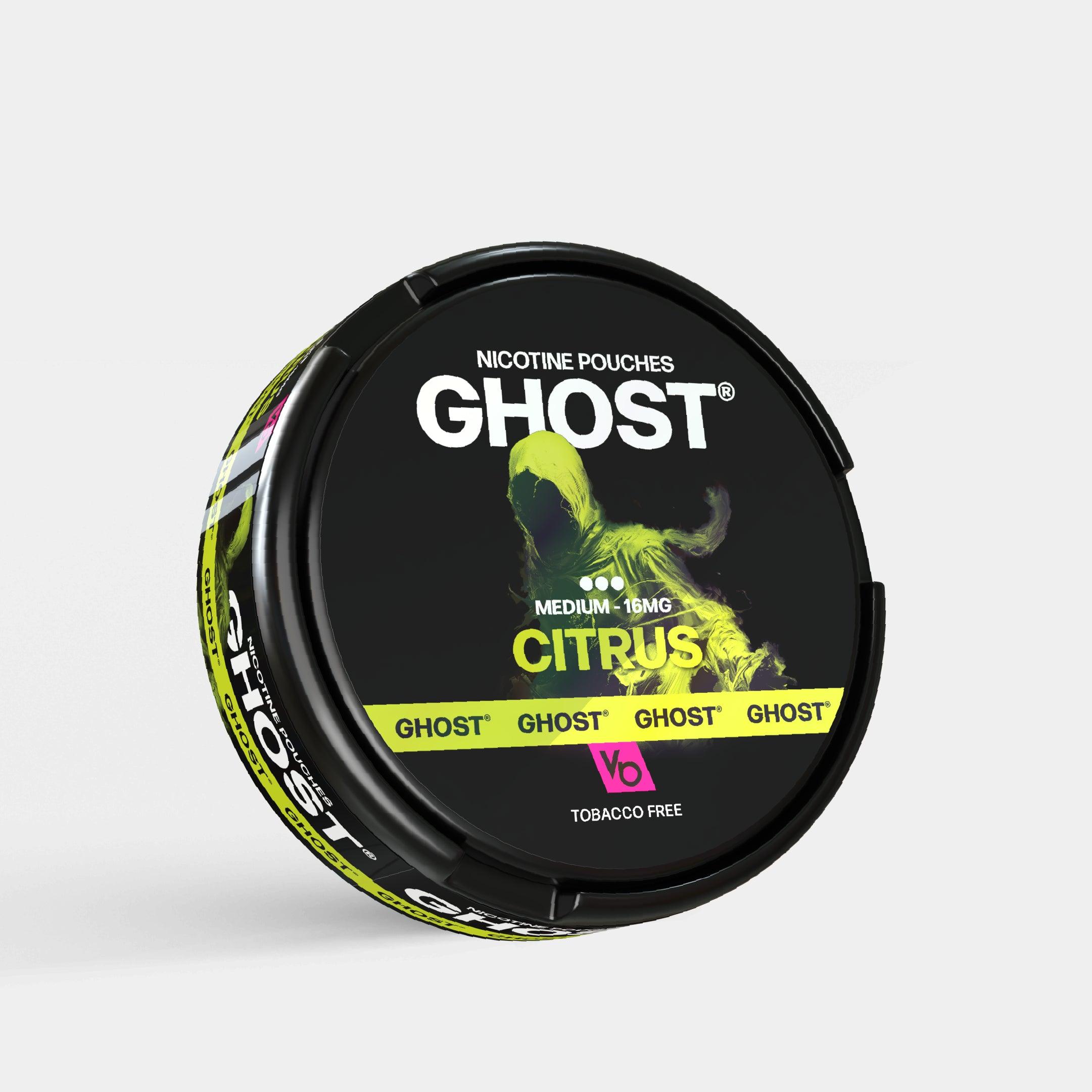 Ghost Citrus 16mg Nicotine Pouches