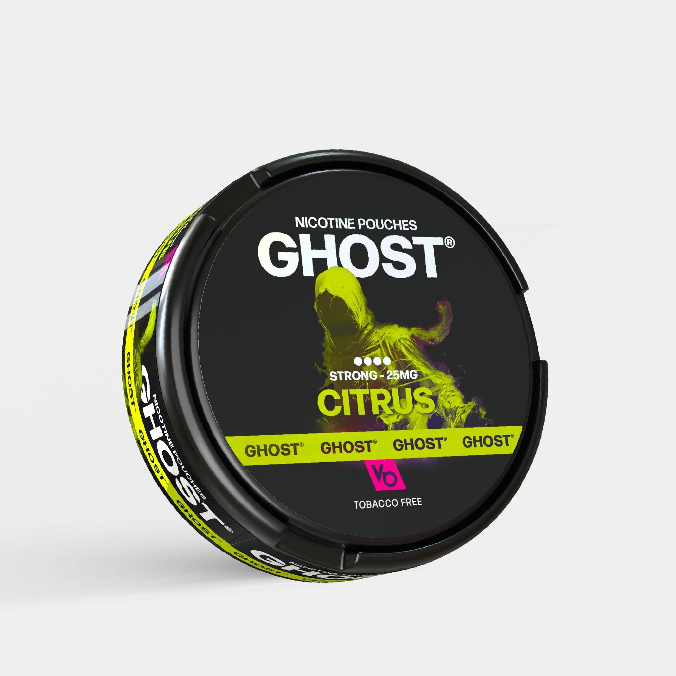 Ghost Nic Pouches Citrus 25MG | Ghost Vapes Vapes Bars Ghost Nic Pouches Citrus 25MG | Ghost Vapes Vapes Bars