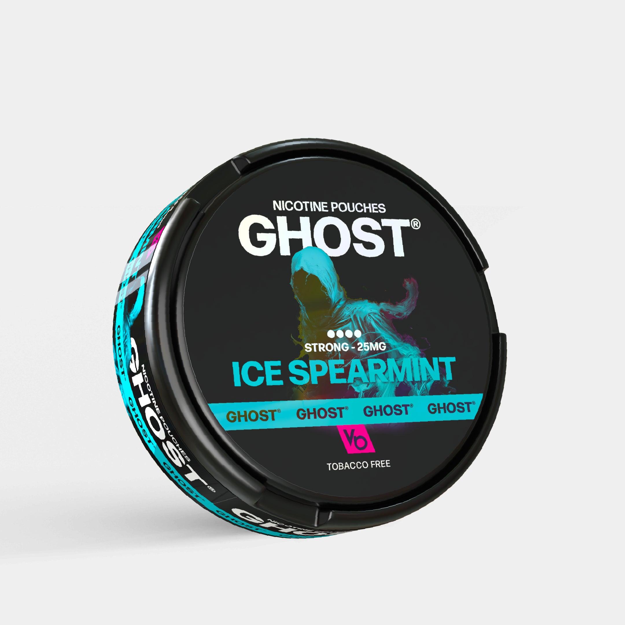 Ghost Ice Spearmint 25mg Nicotine Pouches