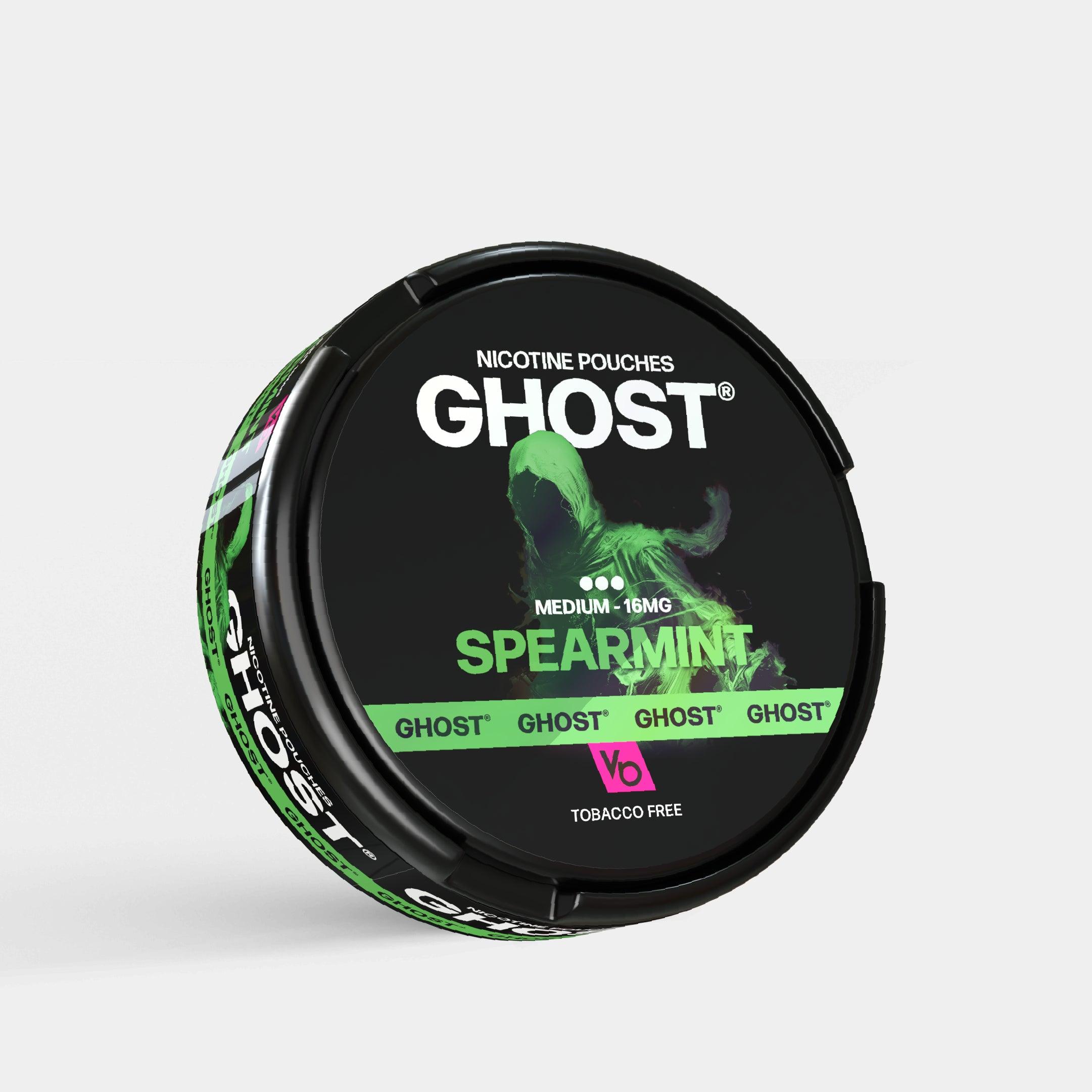 Ghost Spearmint 16mg Nicotine Pouches