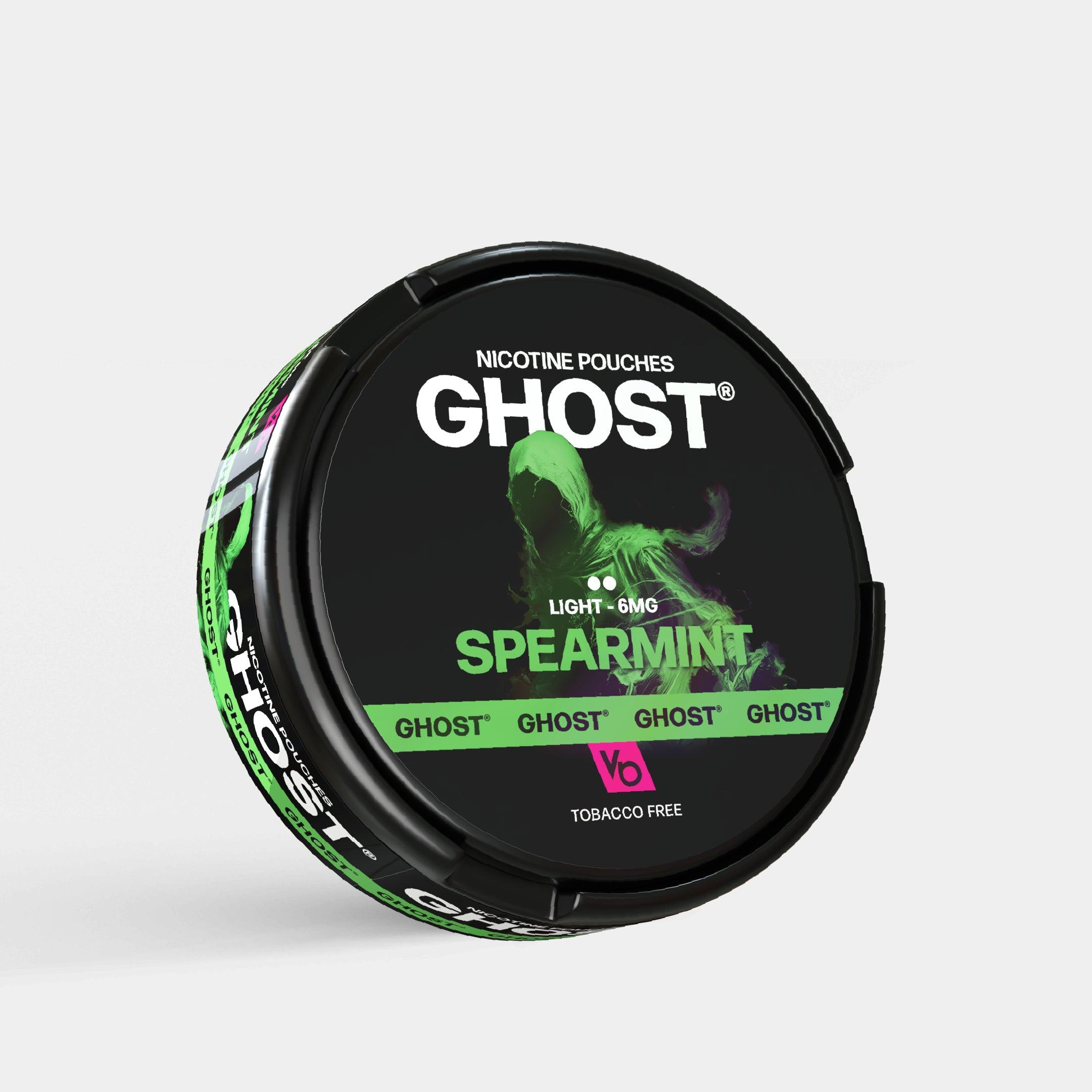 Ghost Spearmint 6mg Nicotine Pouches