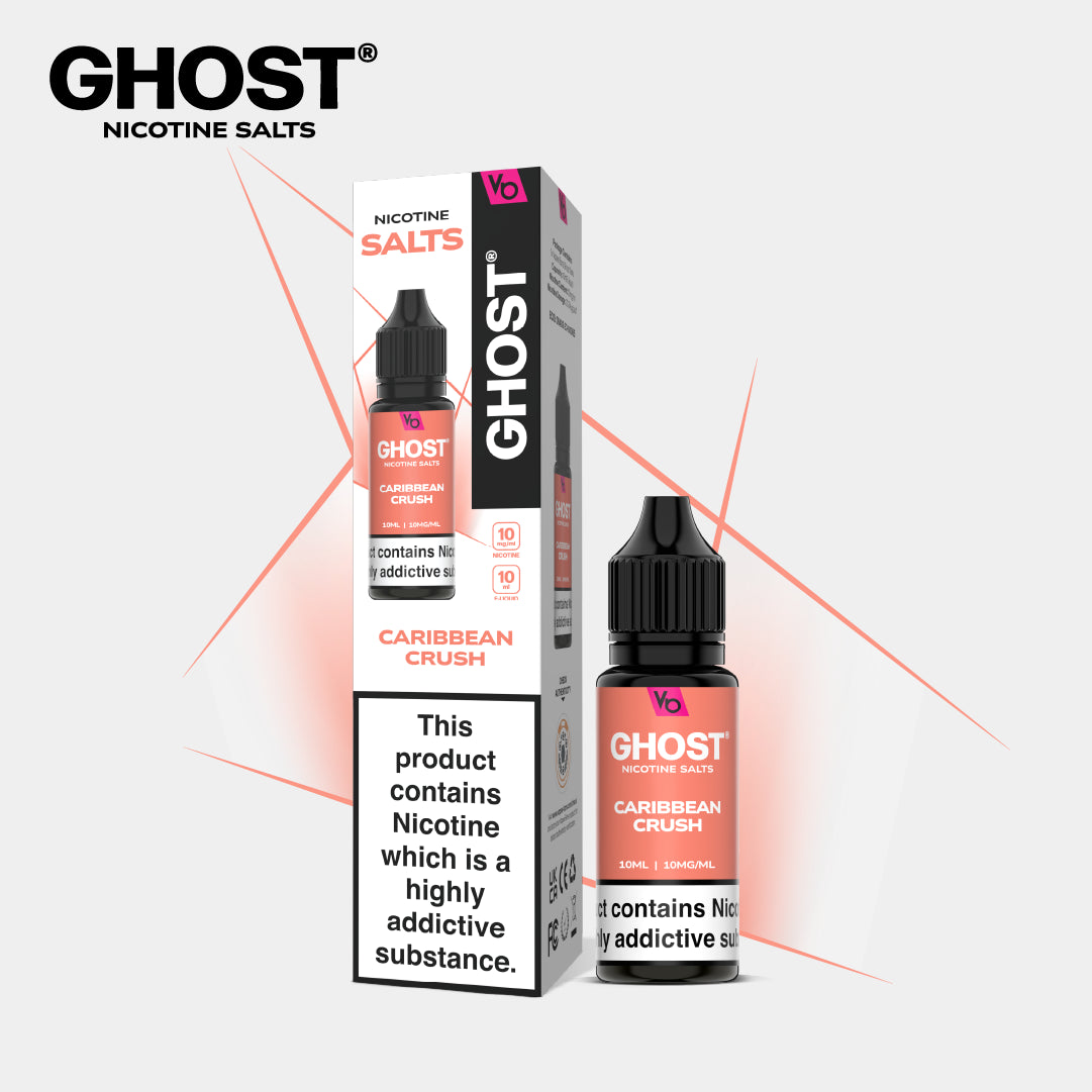 Caribbean Crush Nic Salt E-Liquid | Ghost Salts Vapes Bars Caribbean Crush Nic Salt E-Liquid | Ghost Salts Vapes Bars