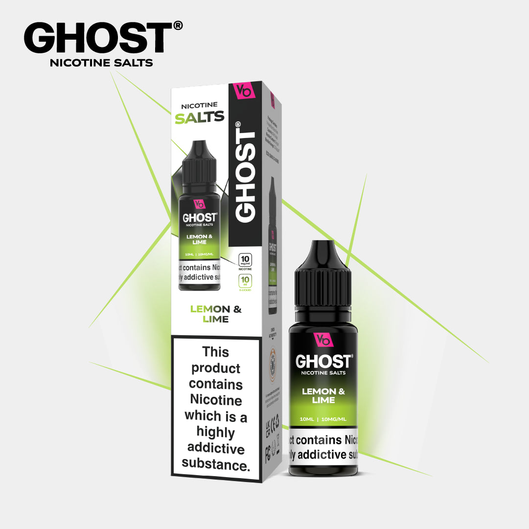 Lemon & Lime Salt E-Liquid | Ghost Salts Vapes Bars Lemon & Lime Salt E-Liquid | Ghost Salts Vapes Bars