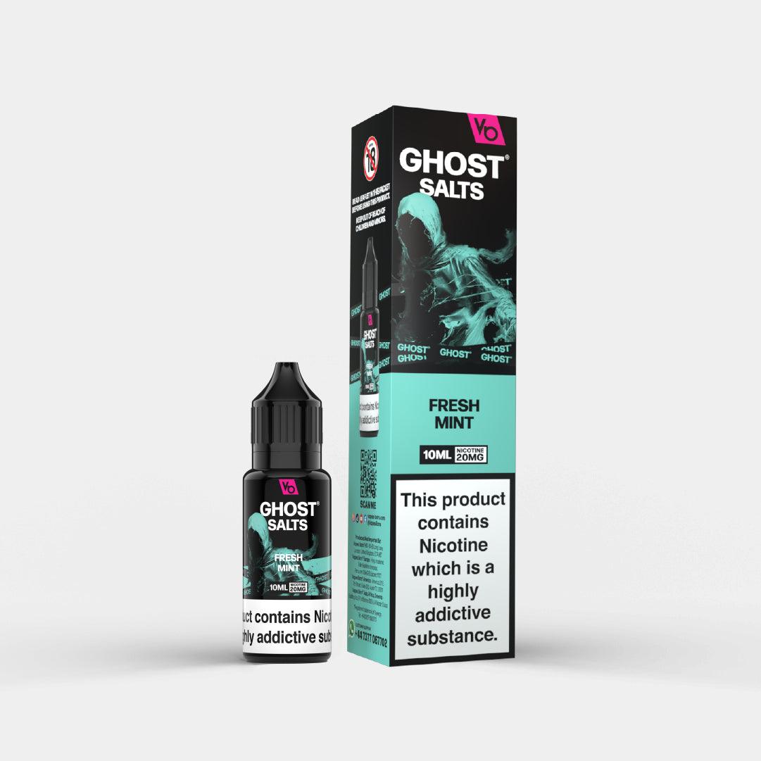 Ghost Salts Fresh Mint 10ml With Packaging
