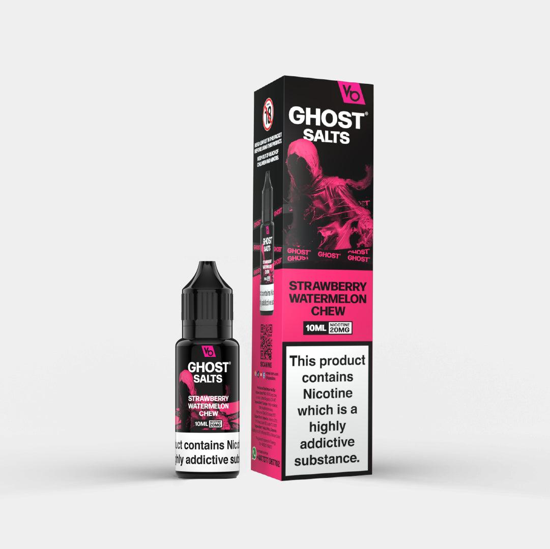 Ghost Salts Strawberry Watermelon Chew 10ml With Packaging- Vapes Bars®
