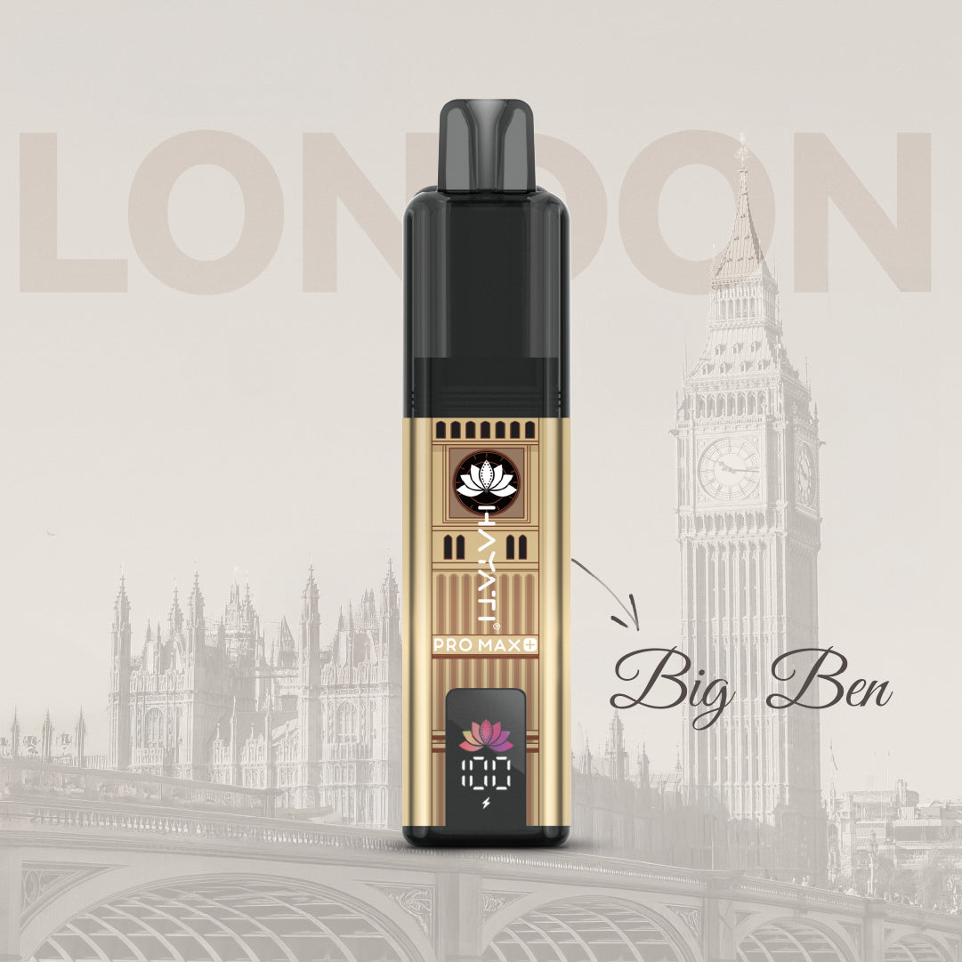Hayati Pro Max+ Big Ben Lemon & Lime | Vapes Bars Hayati Pro Max+ Big Ben Lemon & Lime | Vapes Bars