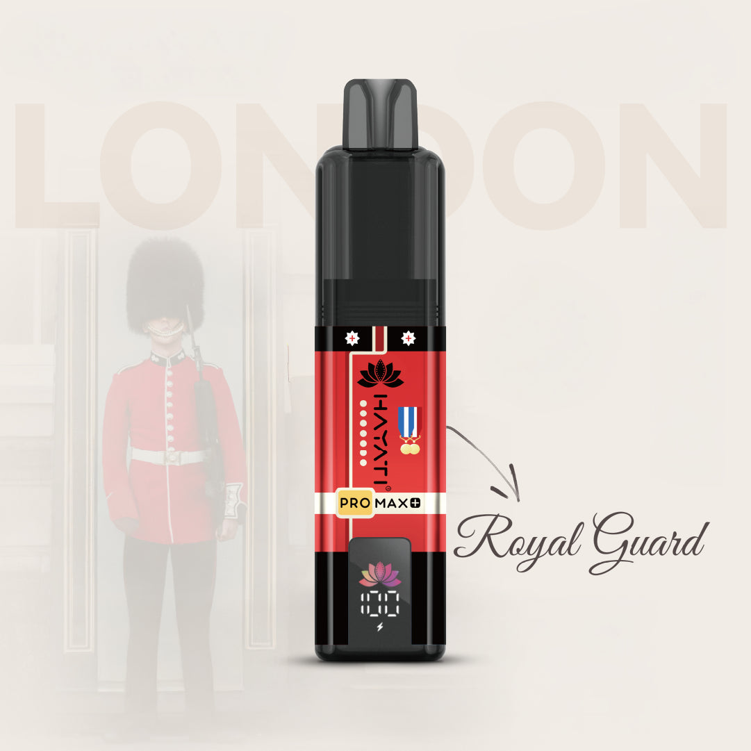 Hayati Pro Max+ Royal Guard Blueberry Raspberry | Vapes Bars Hayati Pro Max+ Royal Guard Blueberry Raspberry | Vapes Bars