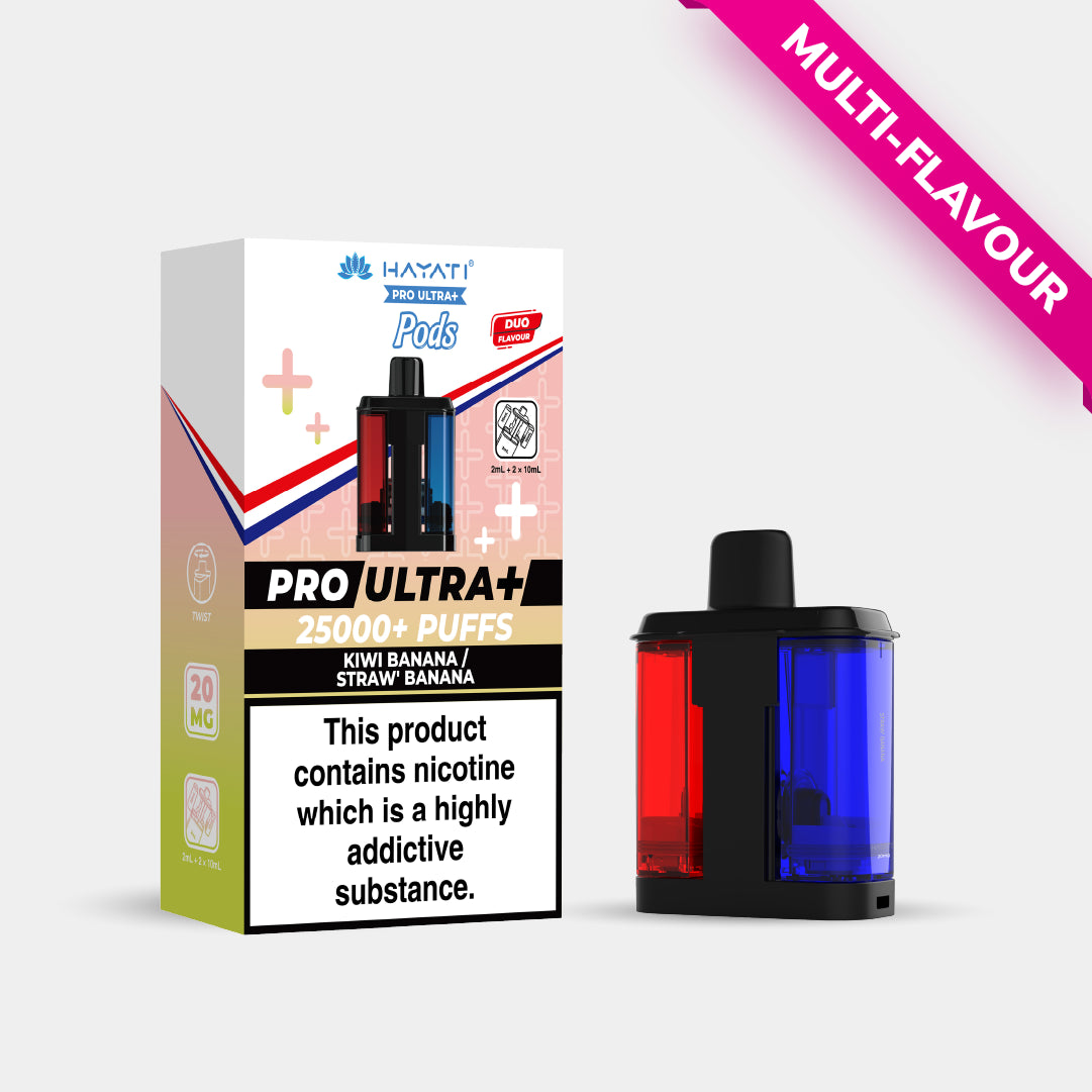hayati pro ultra rainbow flavour Special Edition IVG 2400 Refill Pods – Ecigwizard main image 1