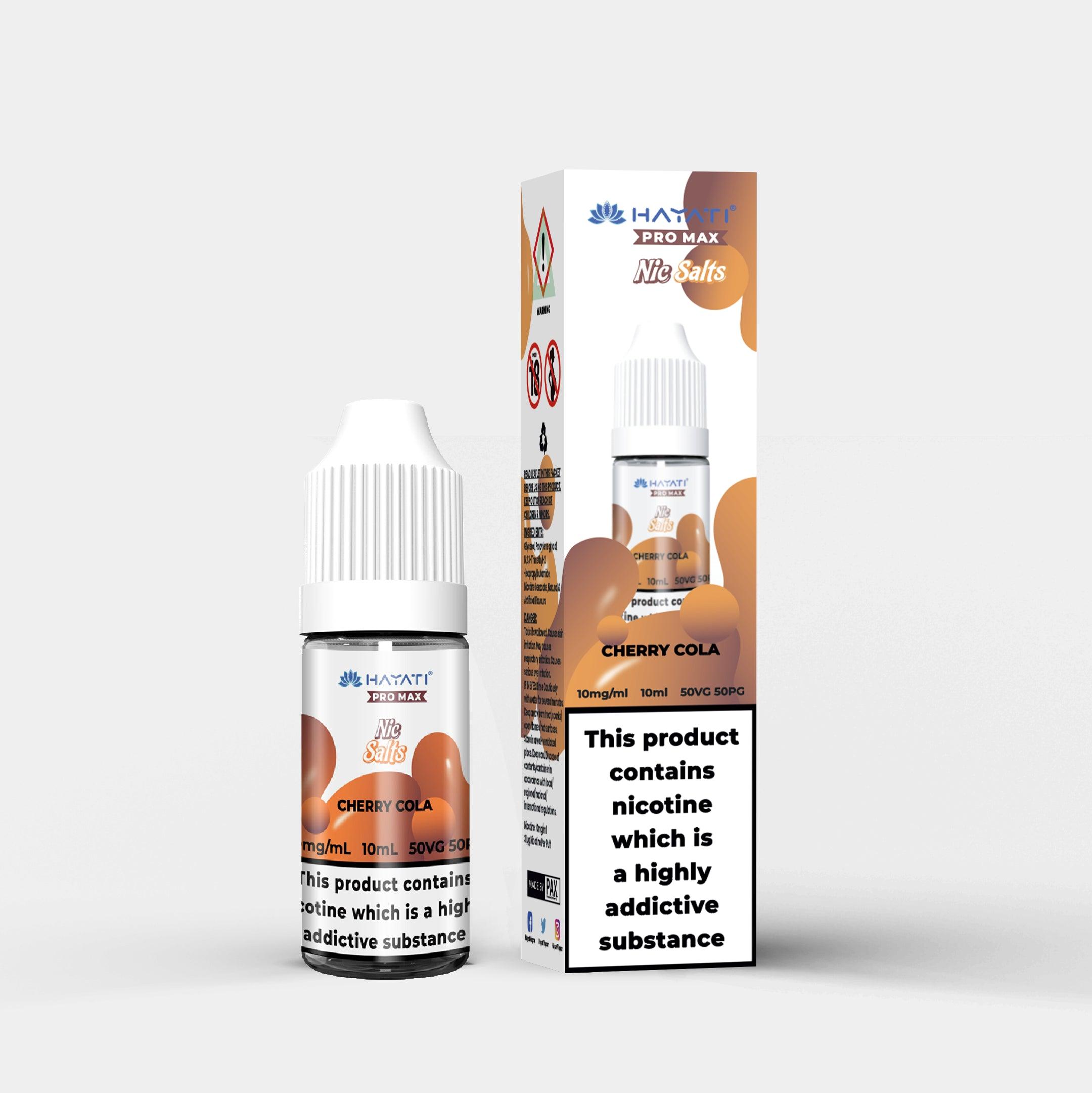 Hayati Nic Salts Cherry Cola - Vapes Bars®