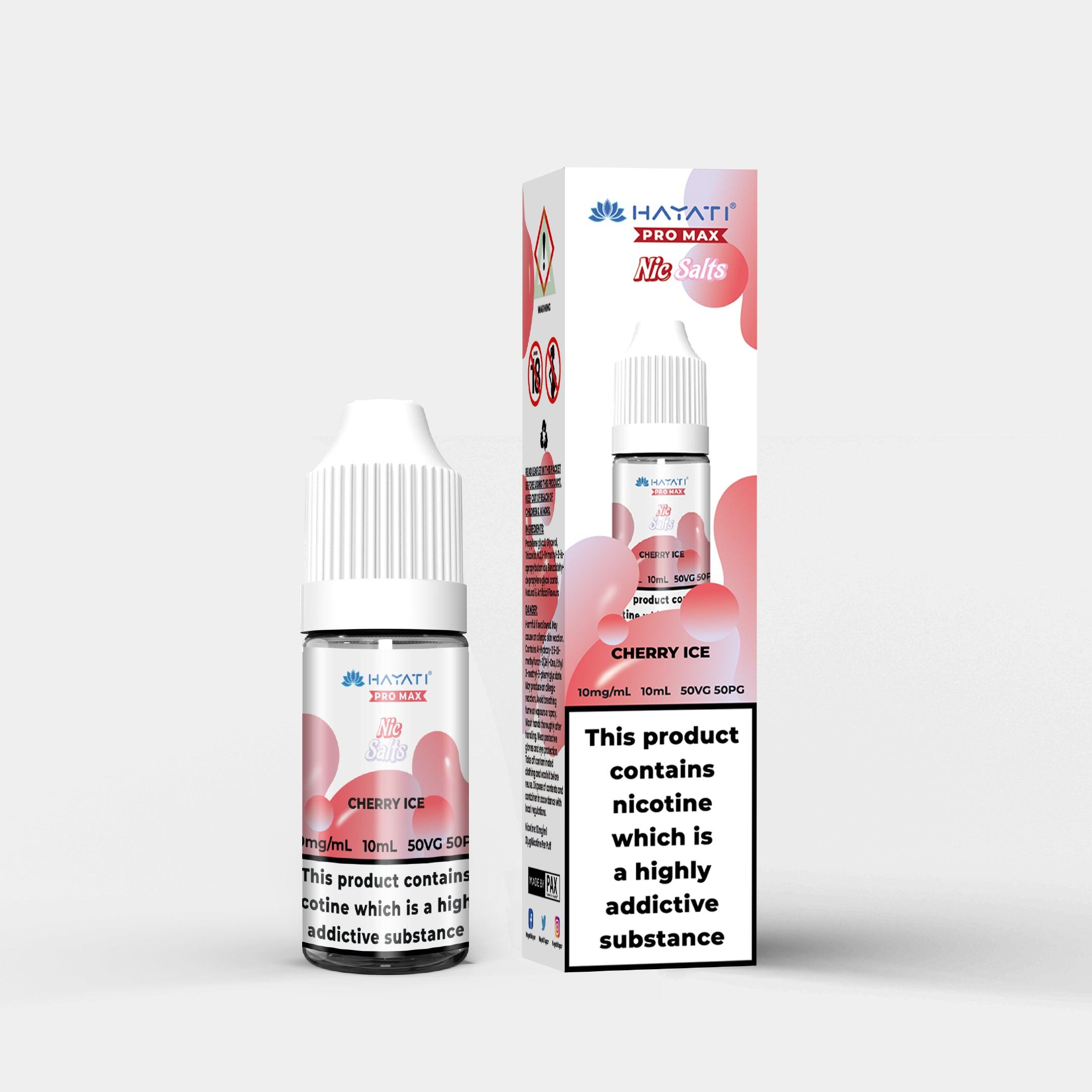 Hayati Nic Salts Cherry Ice - Vapes Bars®