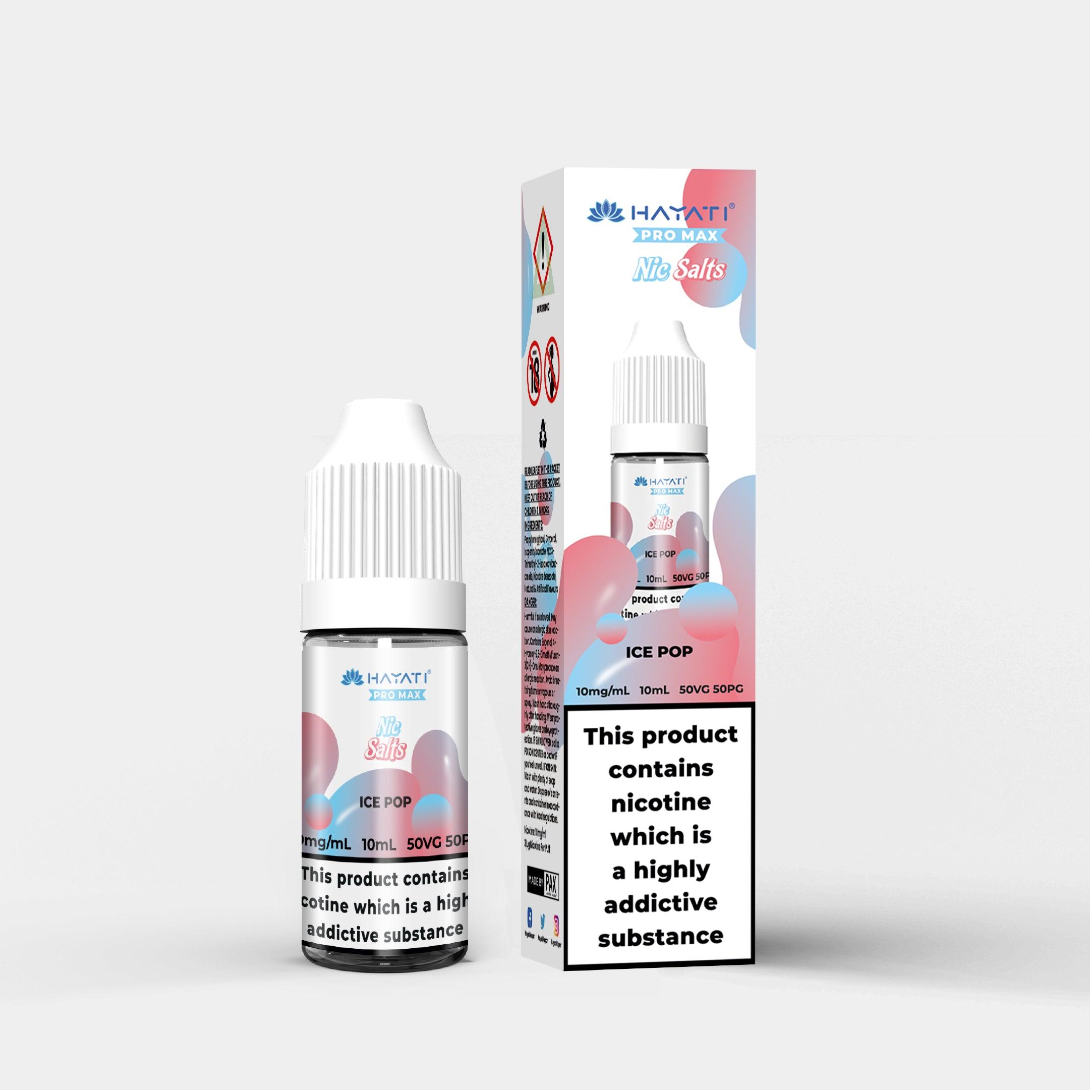 Hayati Nic Salts Ice Pop - Vapes Bars®