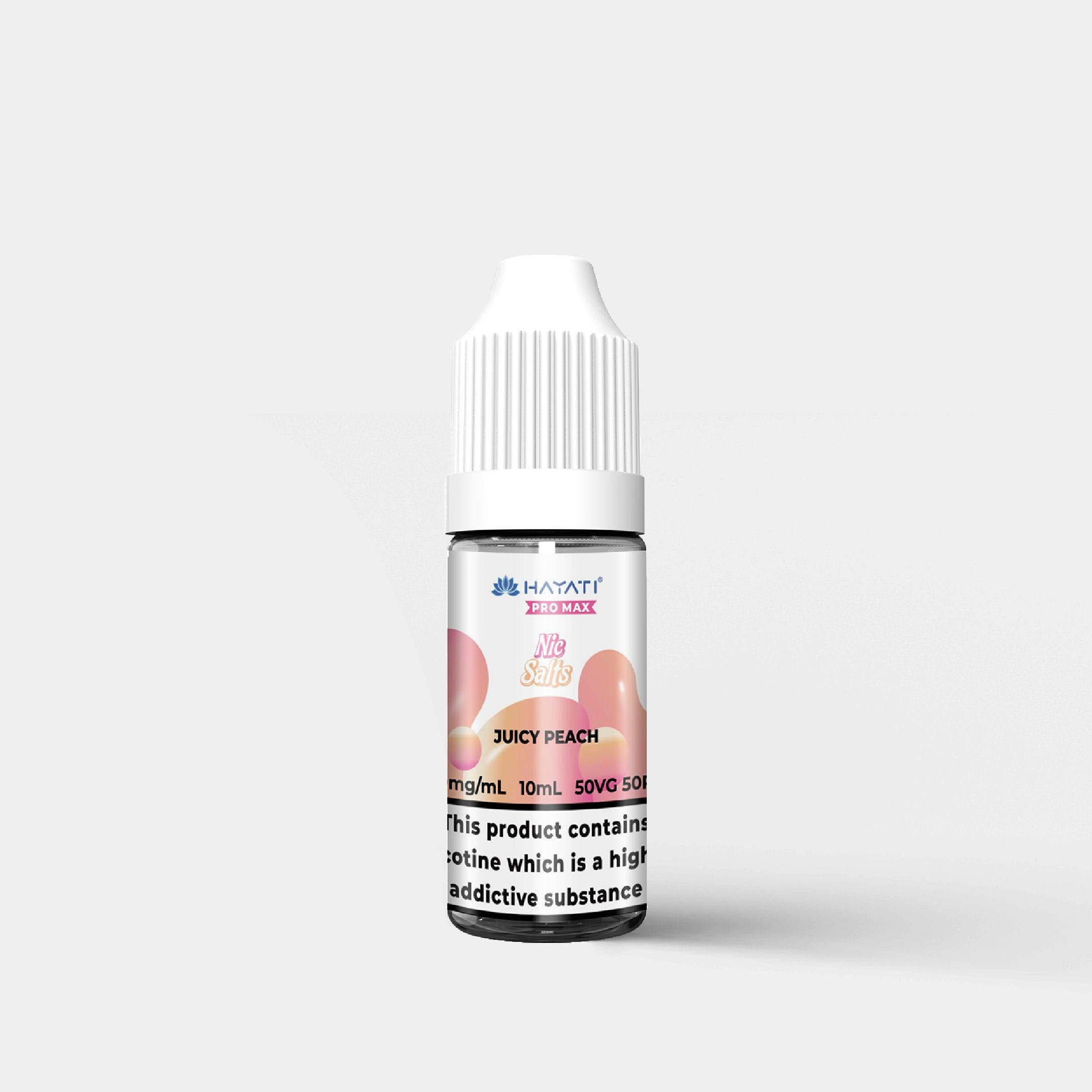 Hayati Nic Salts Juicy Peach - Vapes Bars®