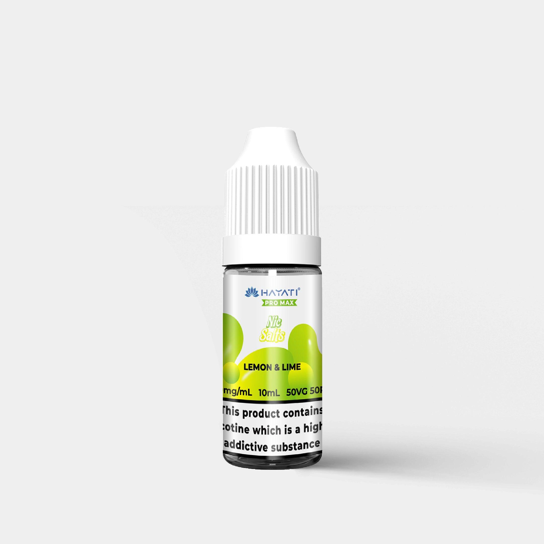 Hayati Nic Salts Lemon & Lime - Vapes Bars®