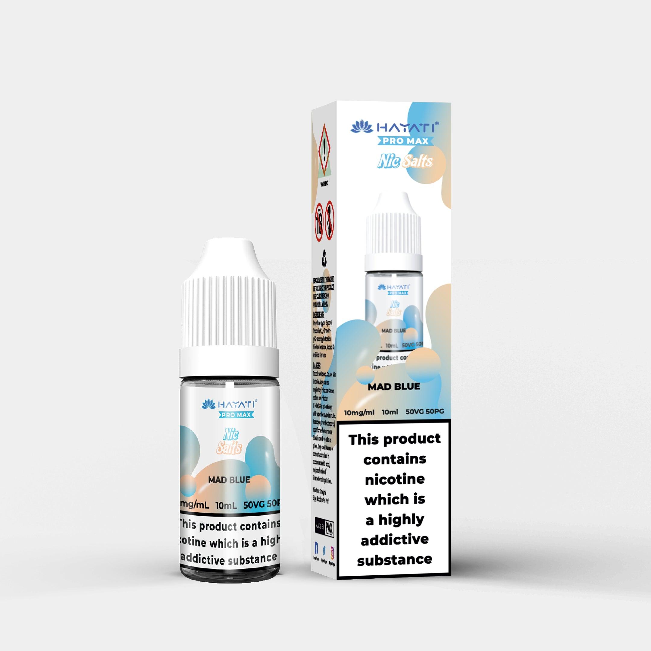 Hayati Nic Salts Mad Blue - Vapes Bars®
