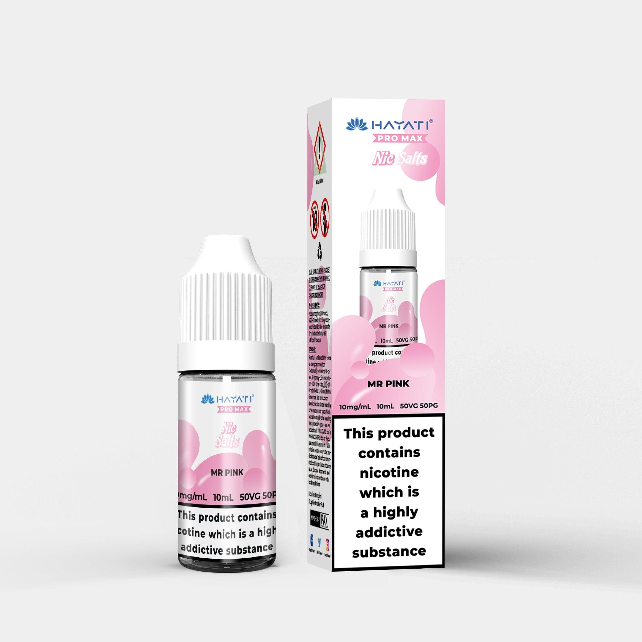 Hayati Nic Salts Mr. Pink - Vapes Bars®