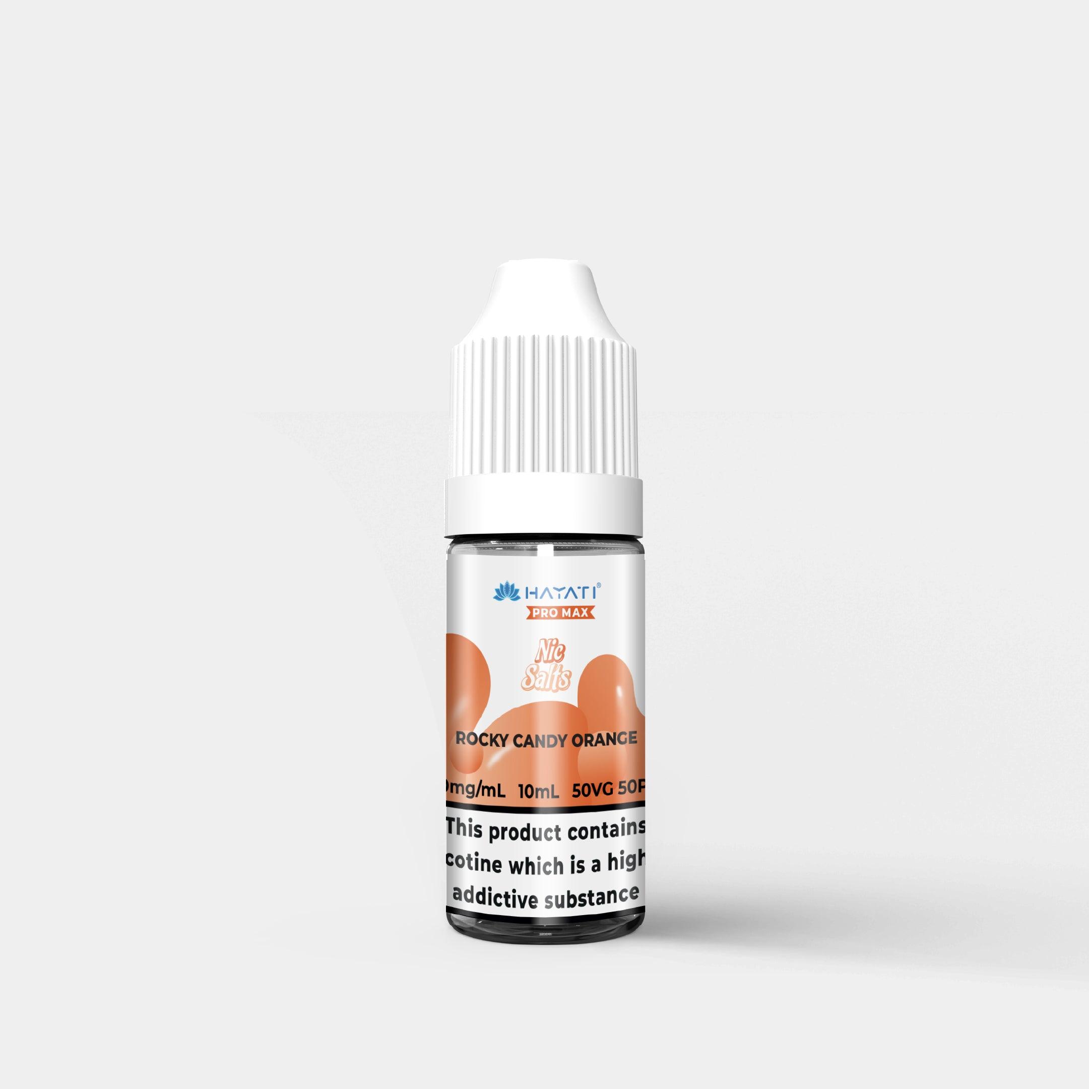 Hayati Nic Salts Rocky Candy Orange - Vapes Bars®