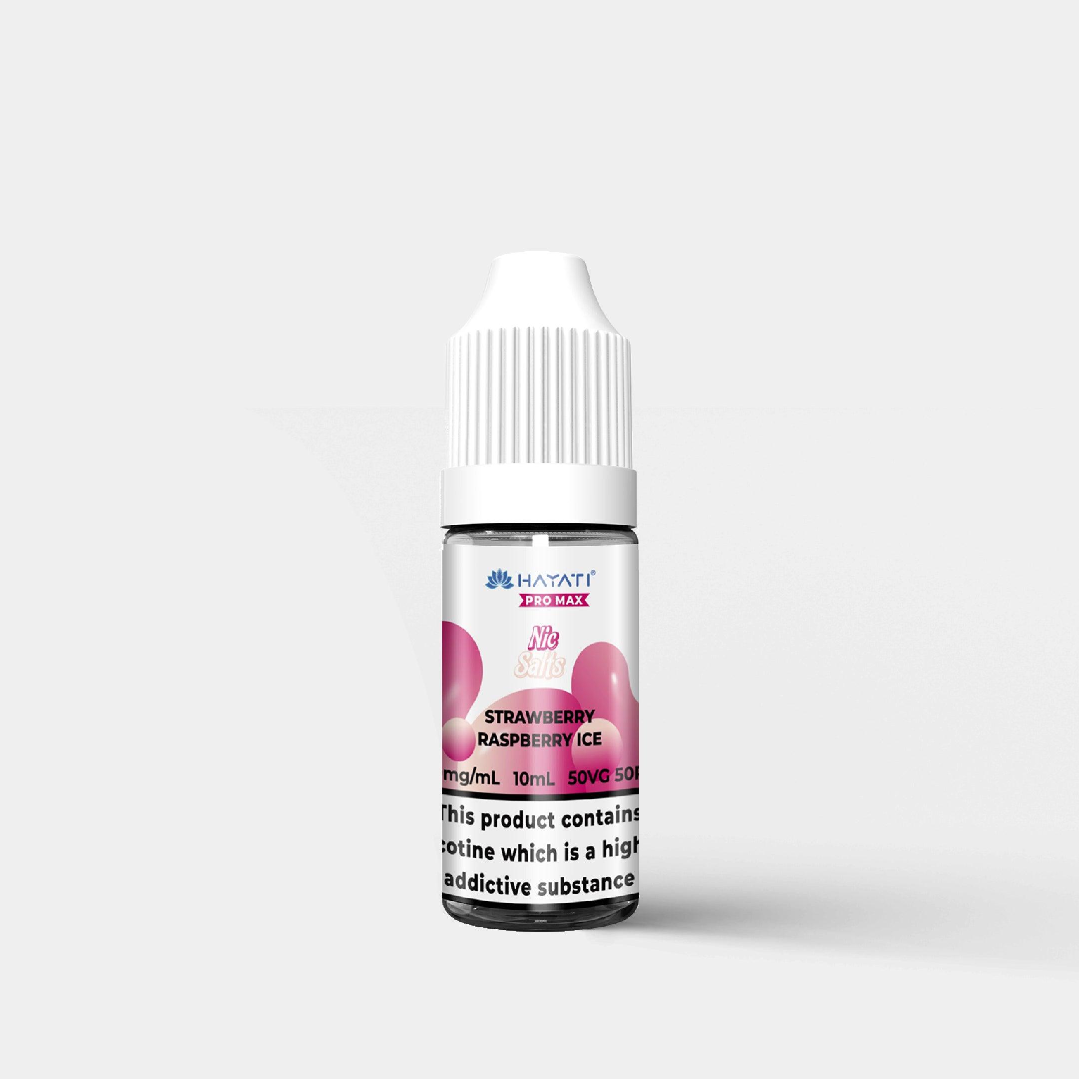 Hayati Nic Salts Strawberry Raspberry Ice - Vapes Bars®