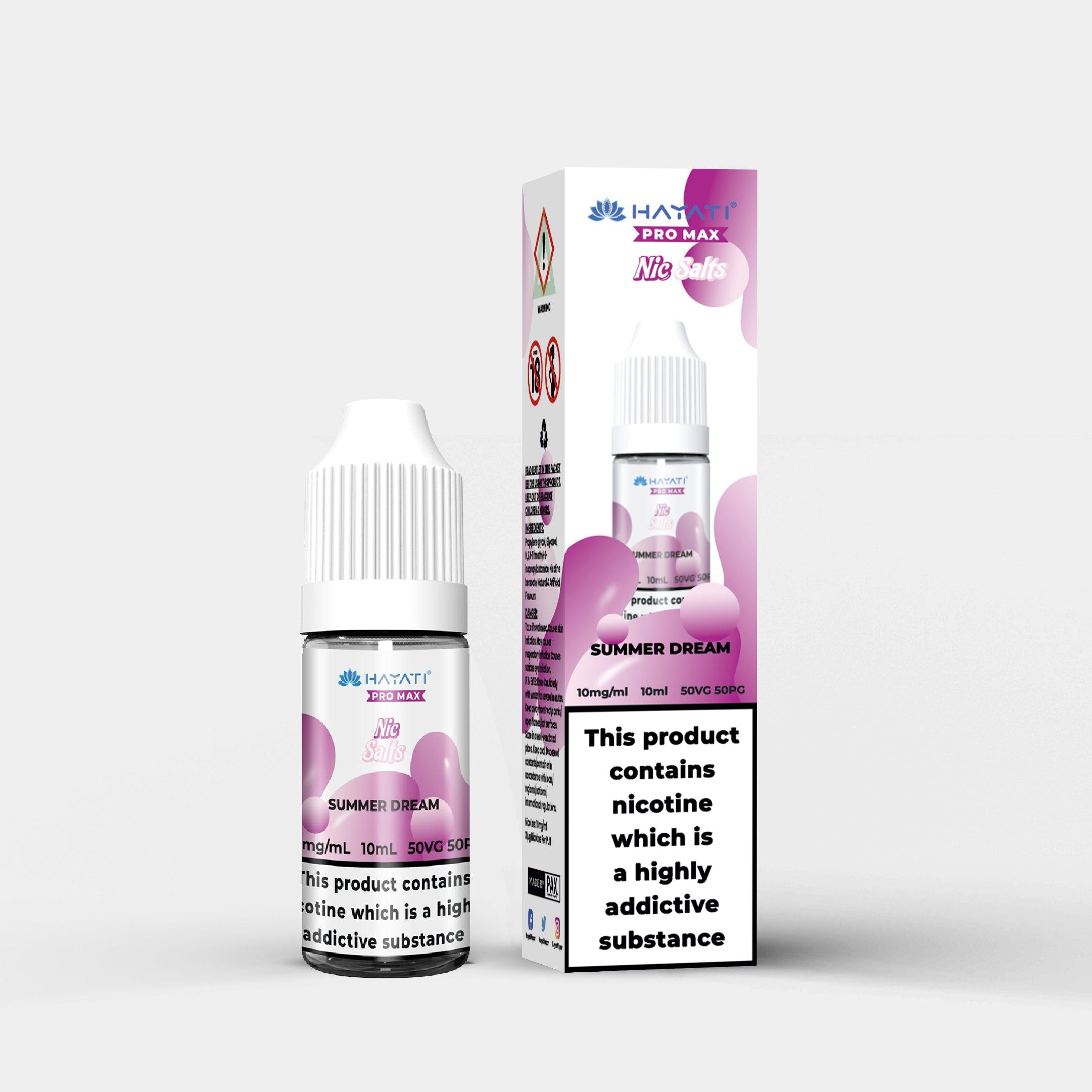 Hayati Nic Salts Summer Dream - Vapes Bars®