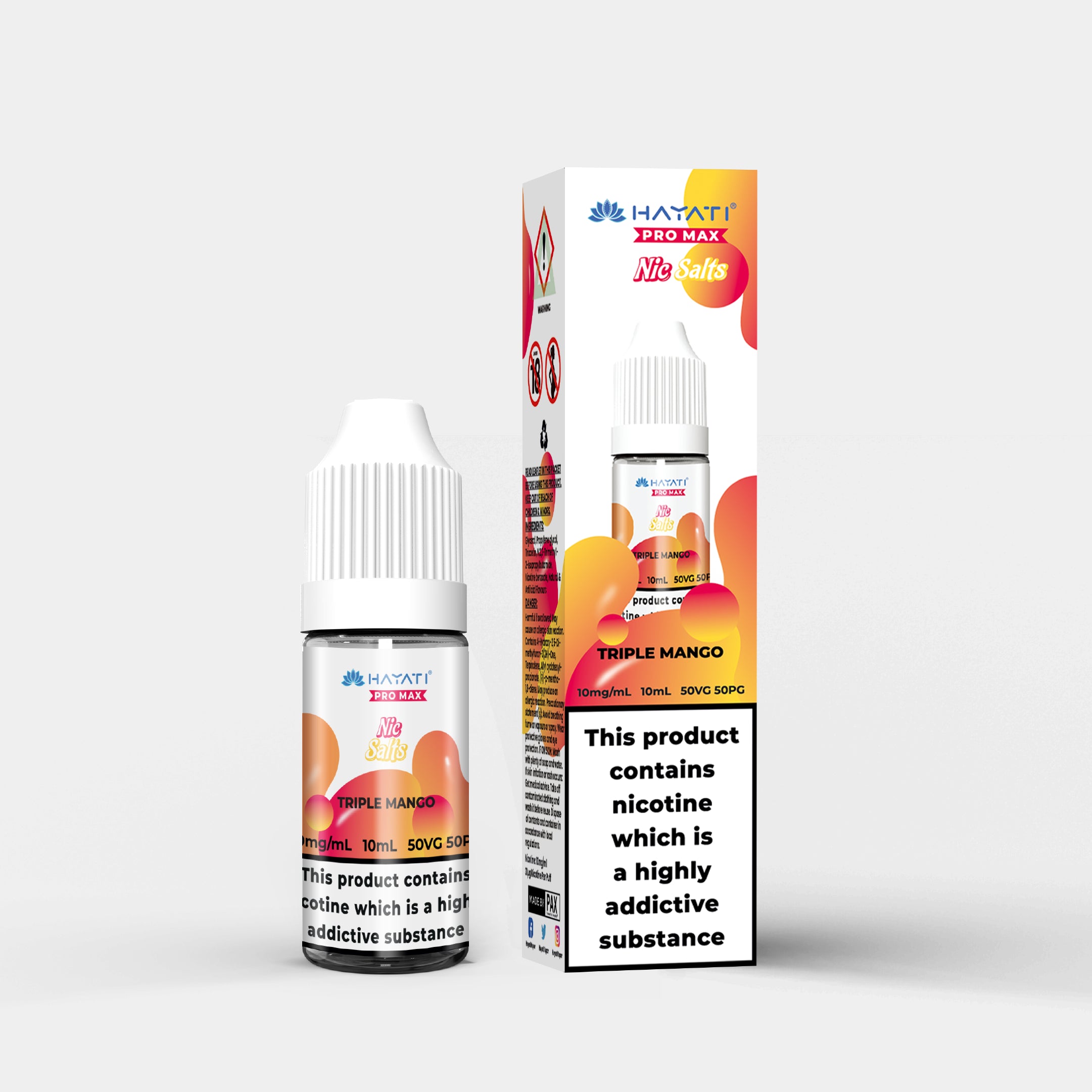 Hayati Nic Salts Triple Mango - Vapes Bars®