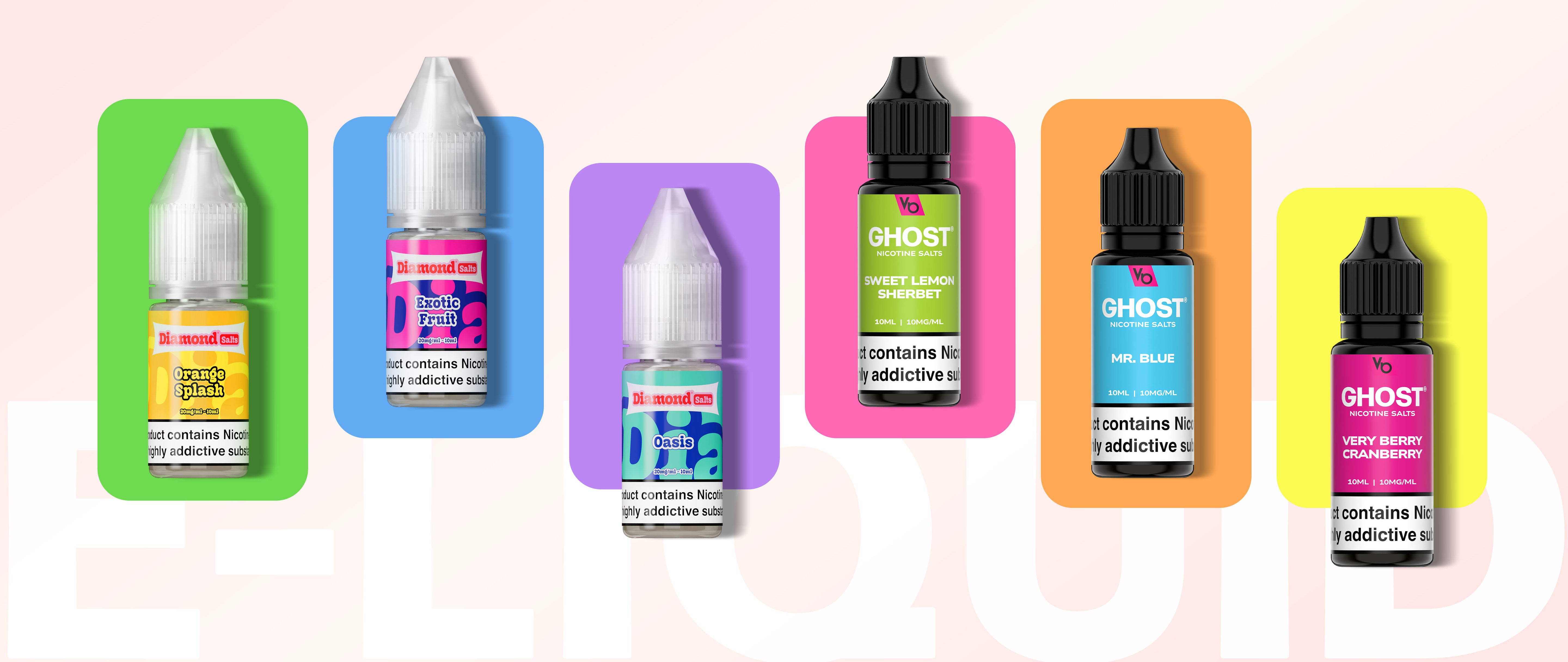 NEW E-LIQUIDS