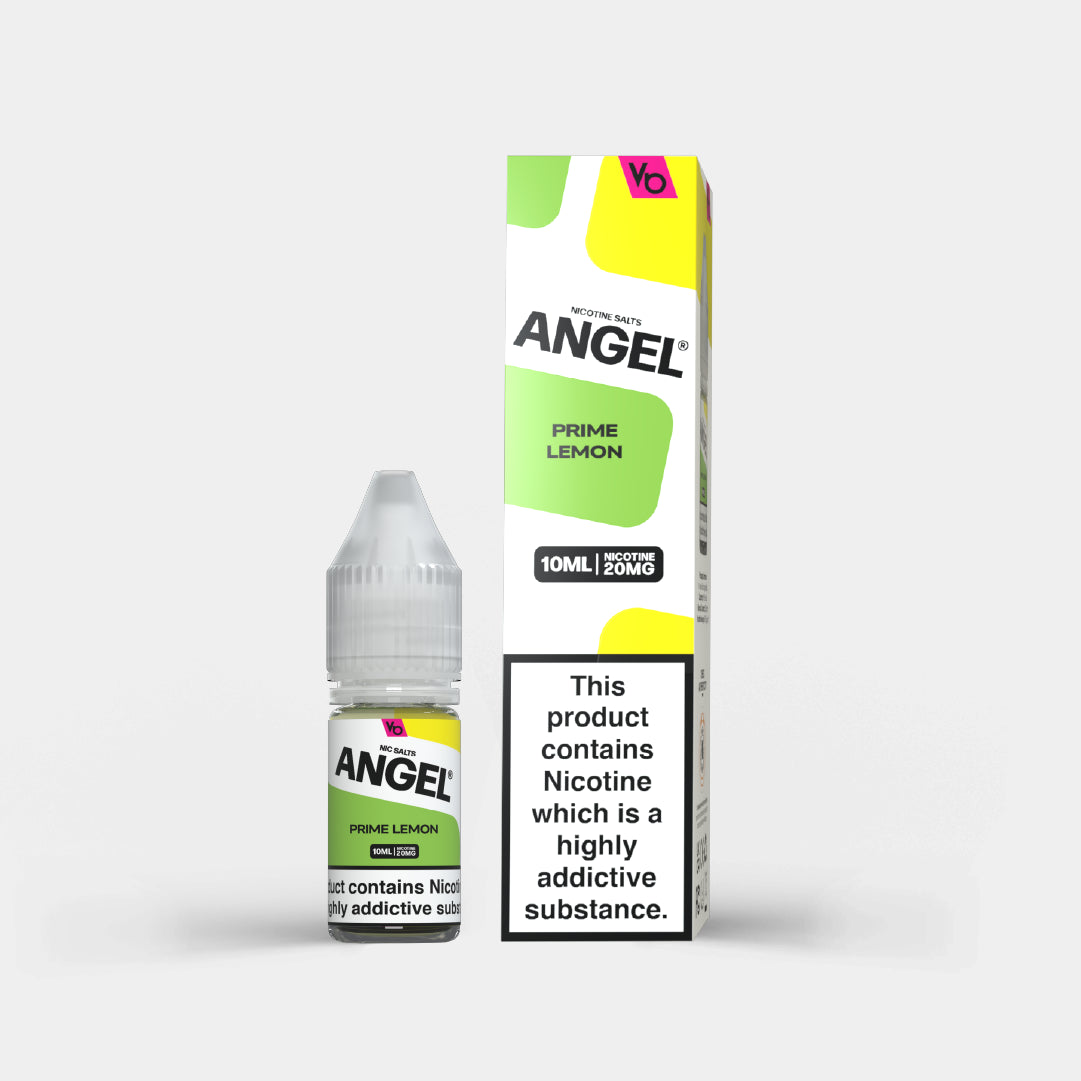 Angel Nic Salts Prime Lemon with packaging