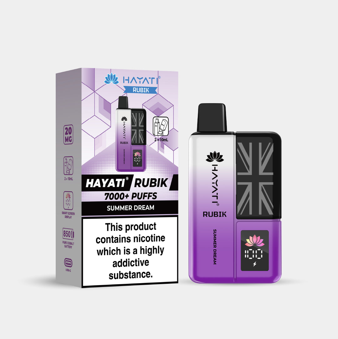 Summer Dream | Hayati Rubik Vapes Bars Summer Dream | Hayati Rubik Vapes Bars