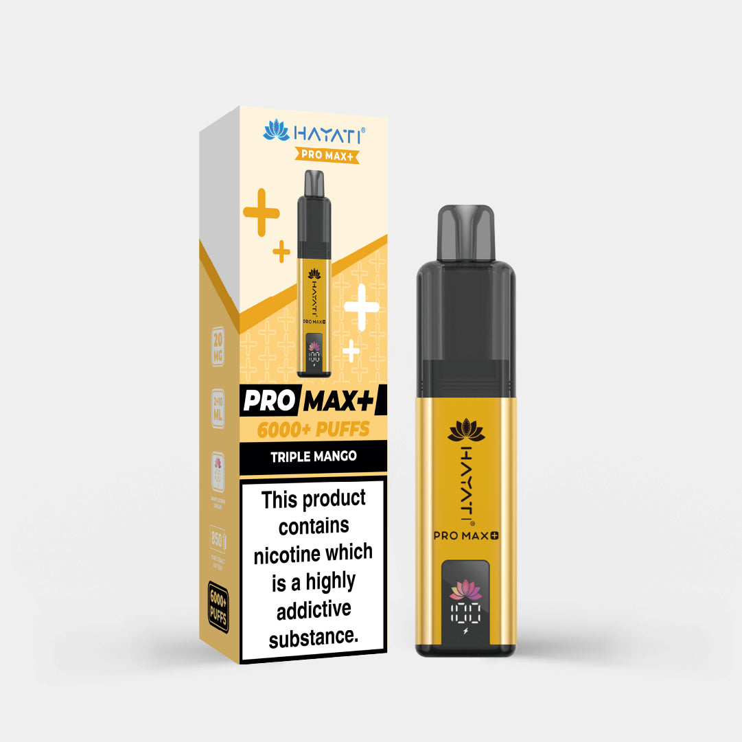 Triple Mango | Hayati Pro Max+ Vapes Bars Triple Mango | Hayati Pro Max+ Vapes Bars