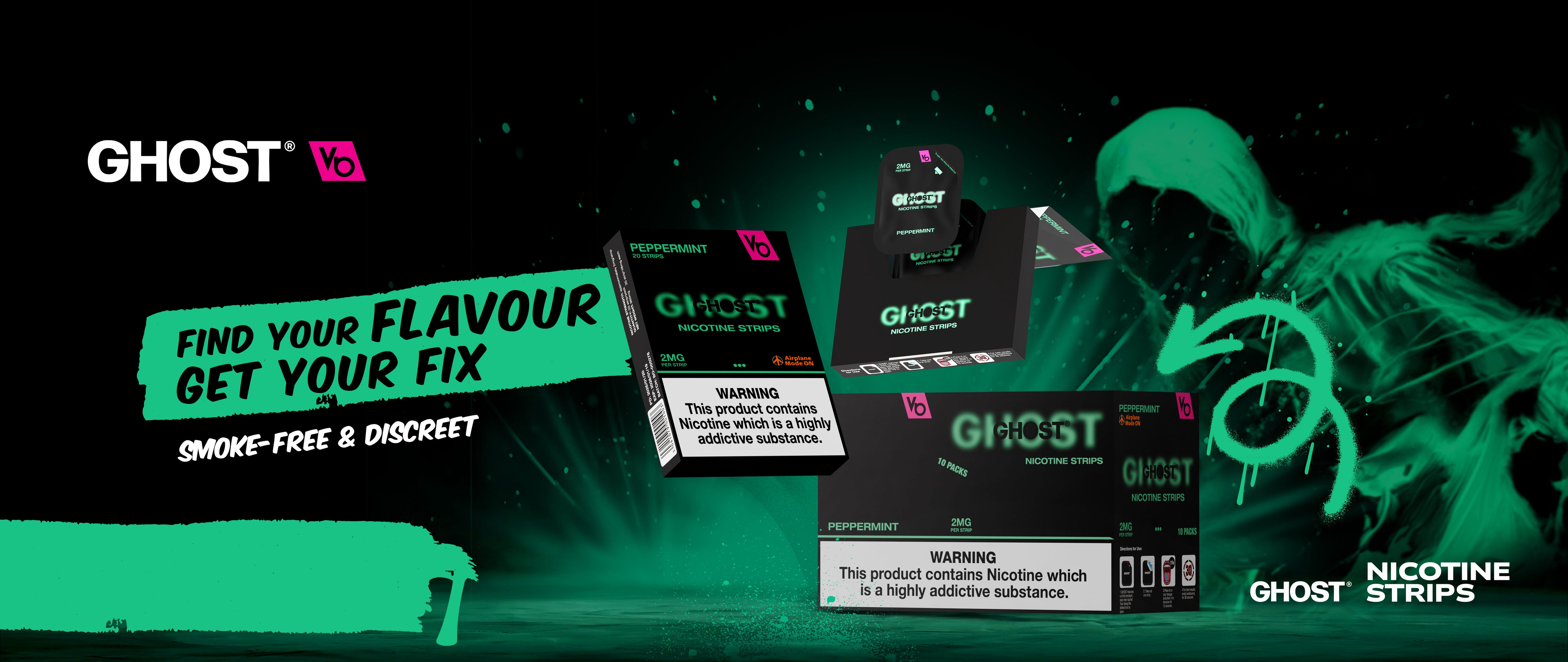 Ghost® Nic Strips
