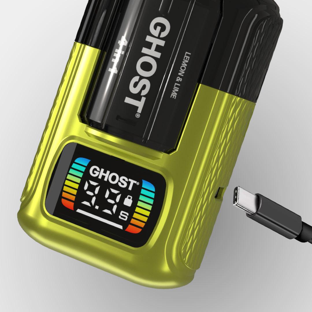 Ghost 4in1 Lemon Edition 4 in 1 Kit with a cable