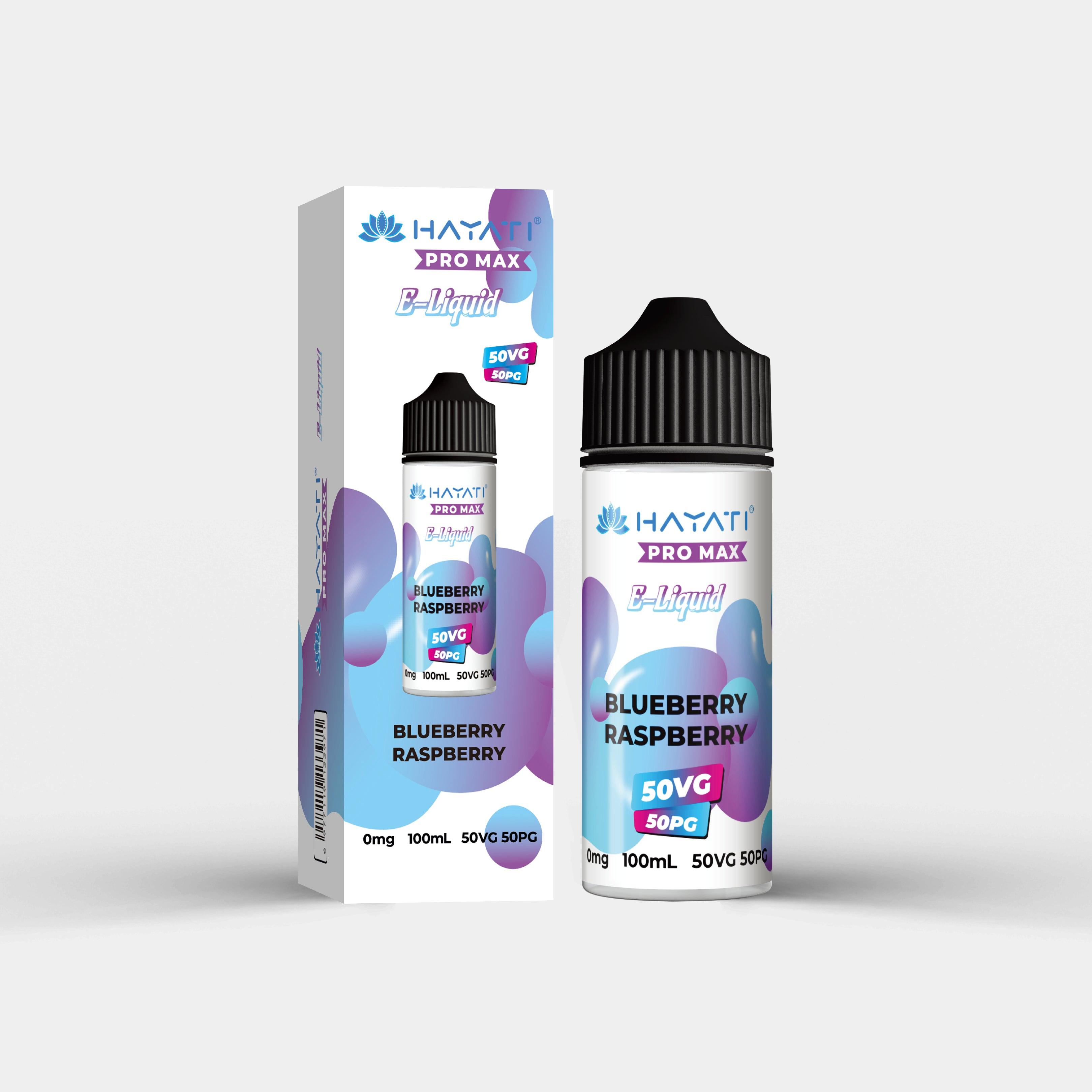 Hayati Salts 100ml Blueberry Raspberry With Packaging - Vapes Bars®