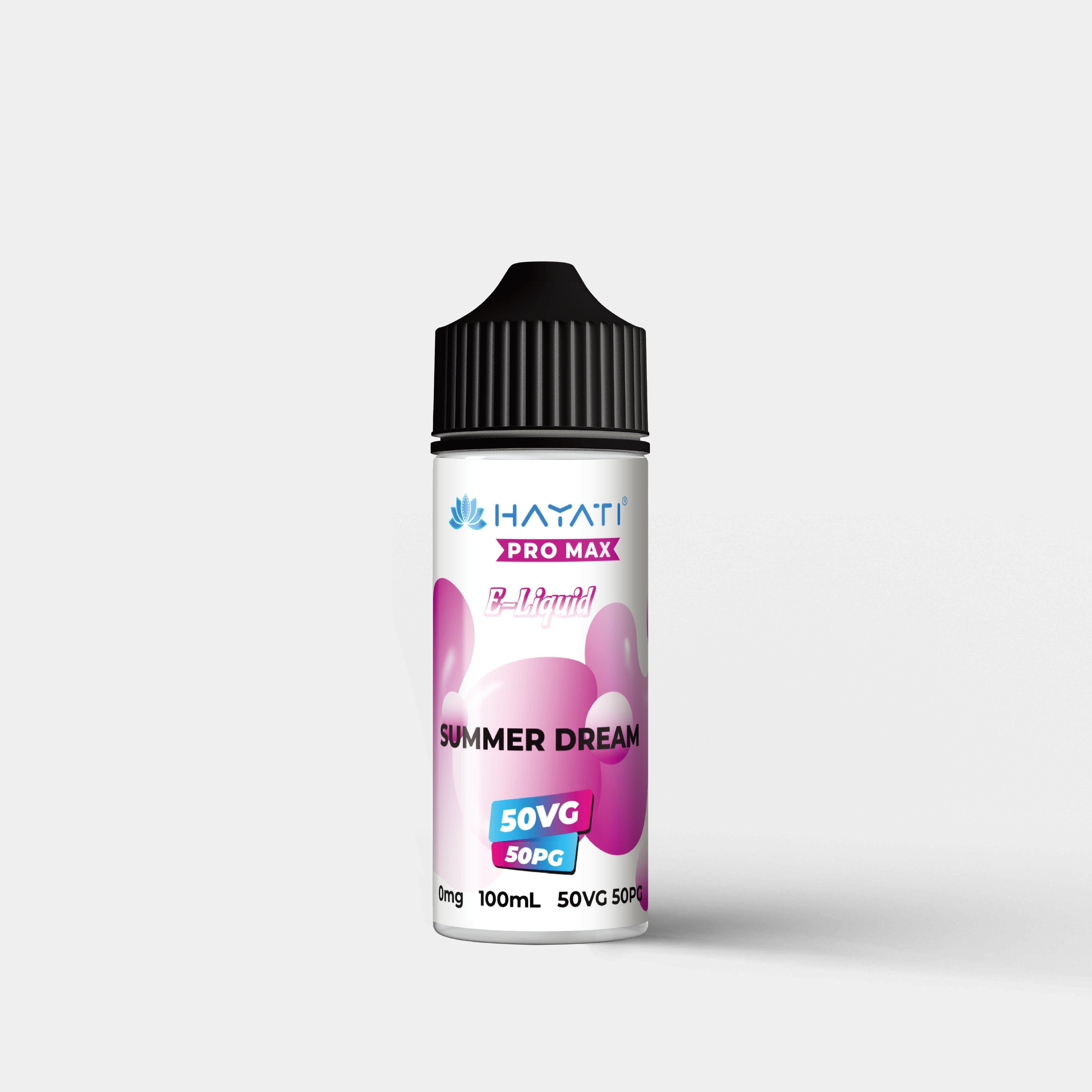 Hayati Salts 100ml Summer Dream Bottle - Vapes Bars®