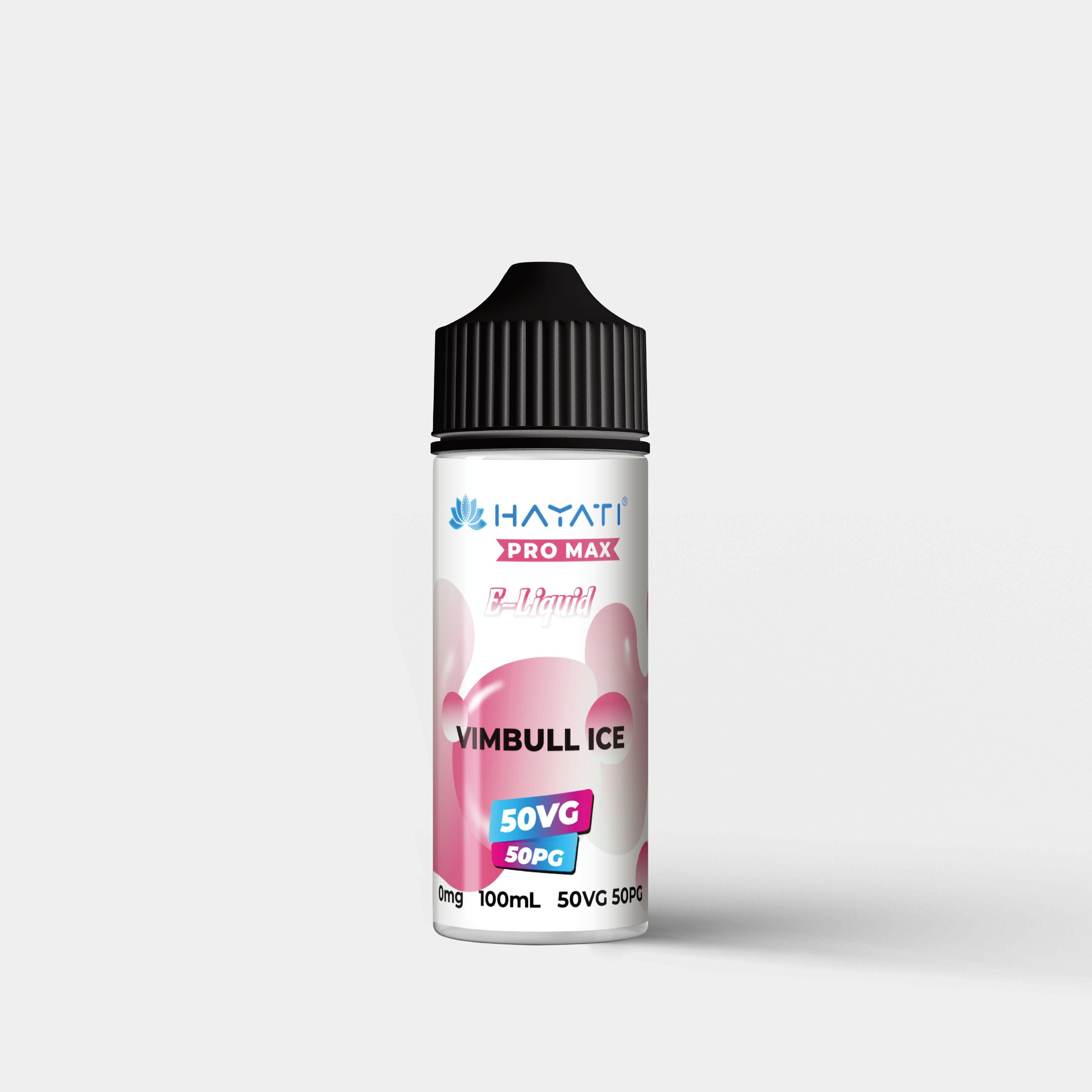 Hayati Salts 100ml Vimbull Ice Bottle - Vapes Bars®