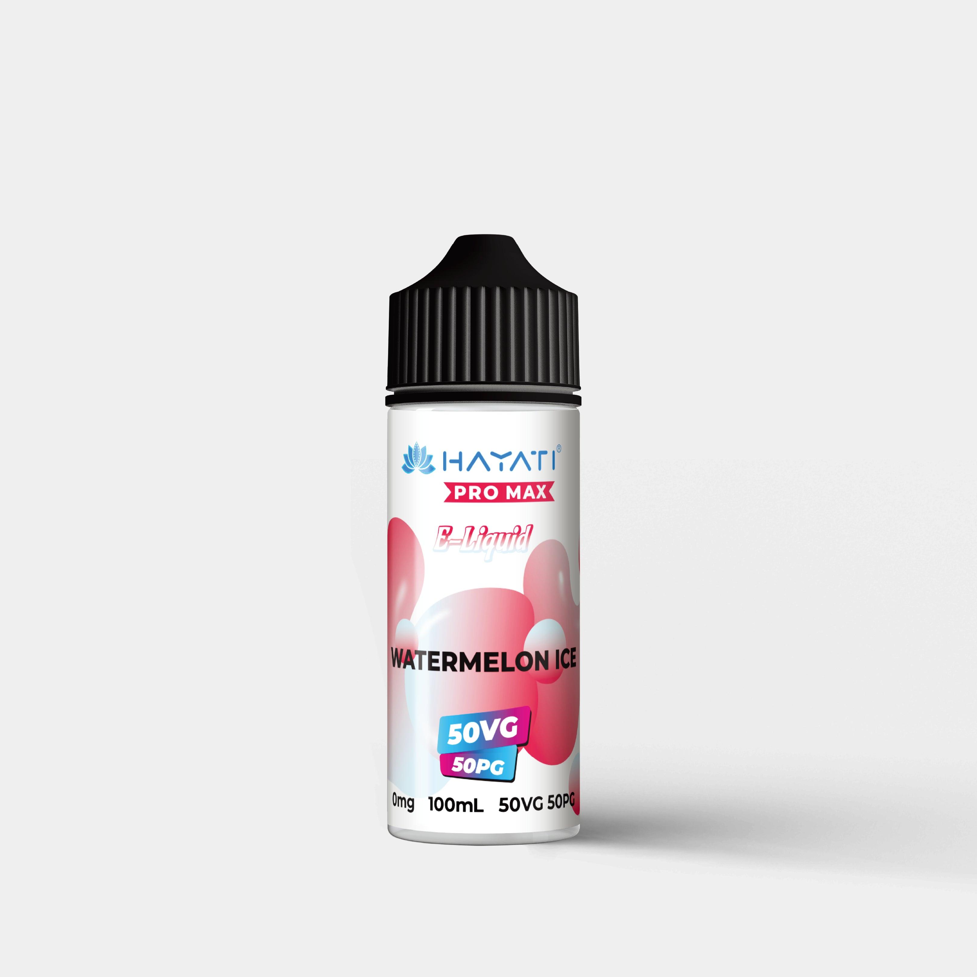 Hayati Salts 100ml Watermelon Ice Bottle - Vapes Bars®