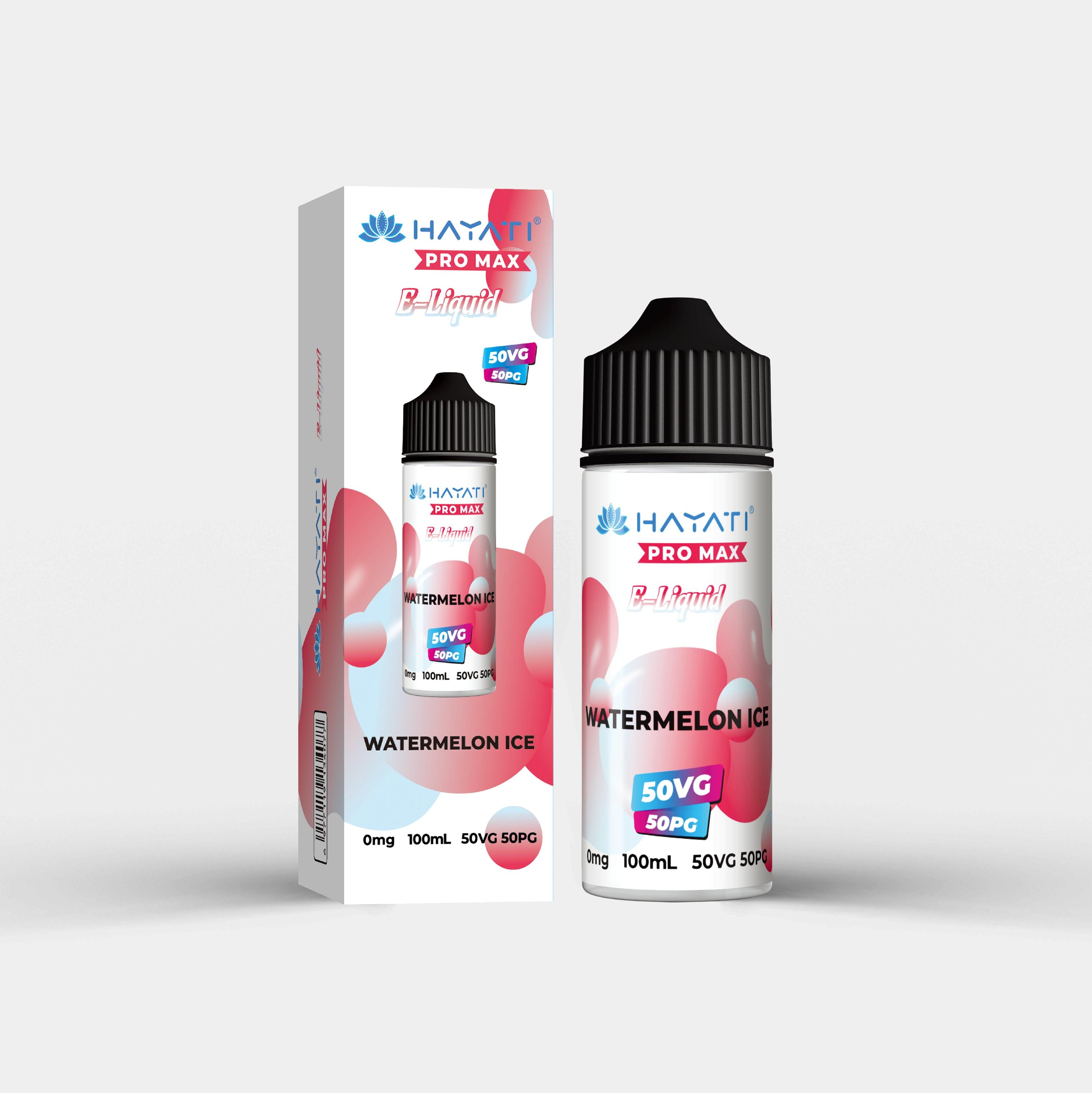 Hayati Salts 100ml Watermelon Ice With Packaging - Vapes Bars®