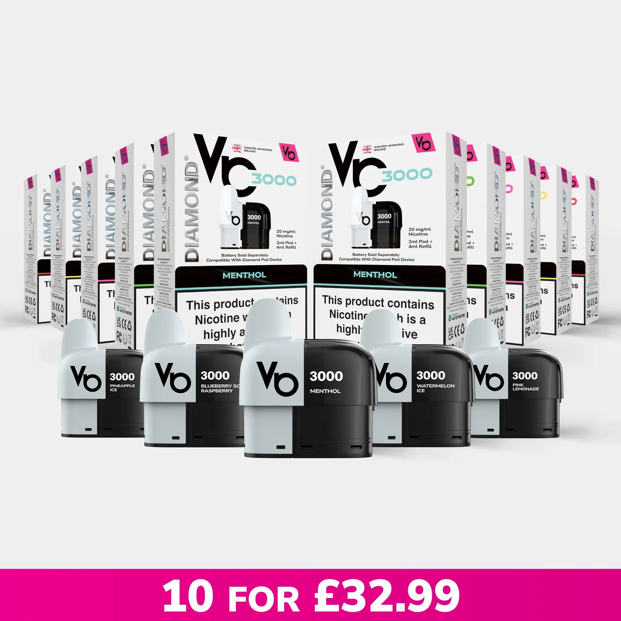 Diamond® 3000 Pods X10